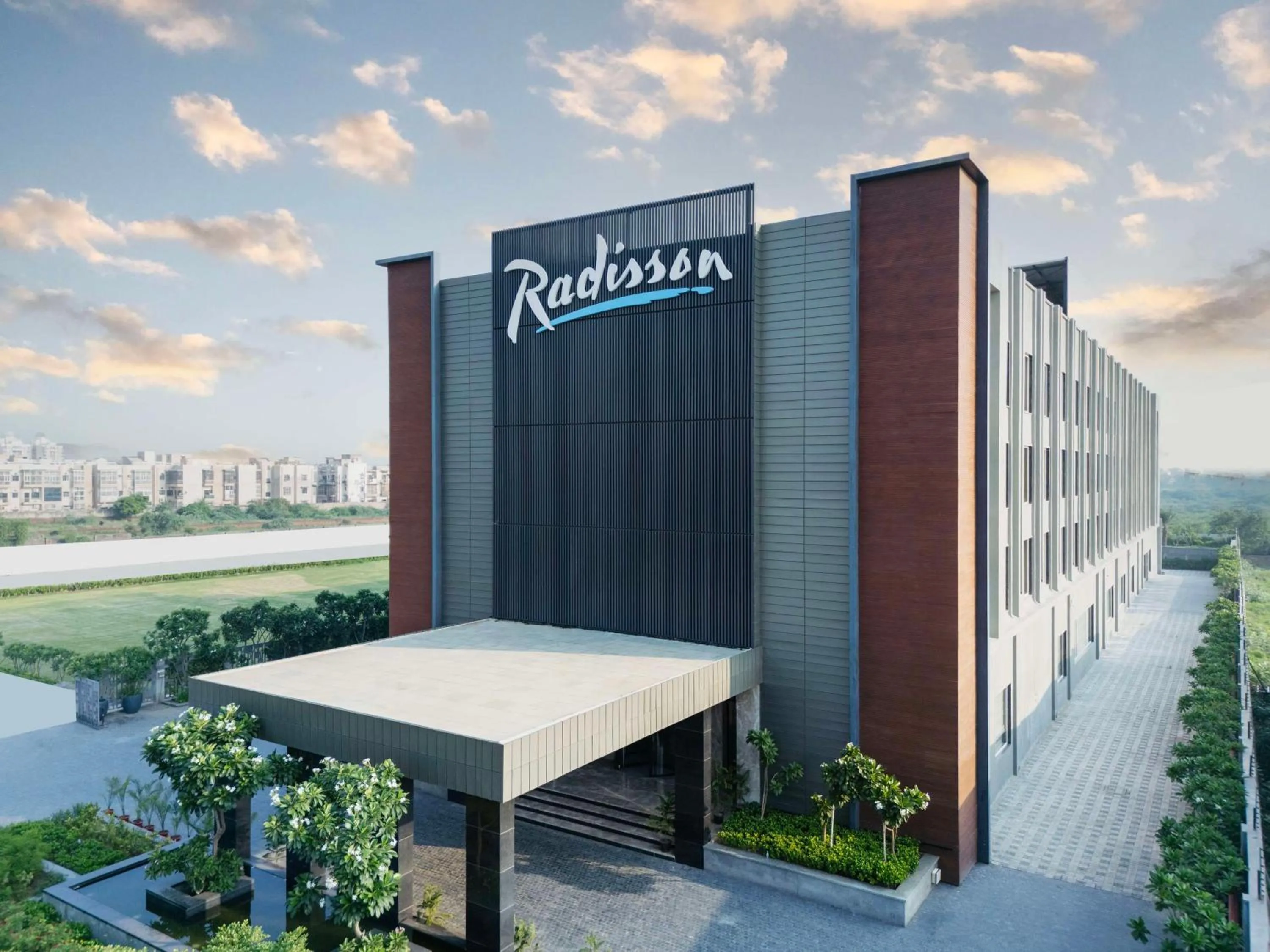 Property building in Radisson Hotel Vrindavan