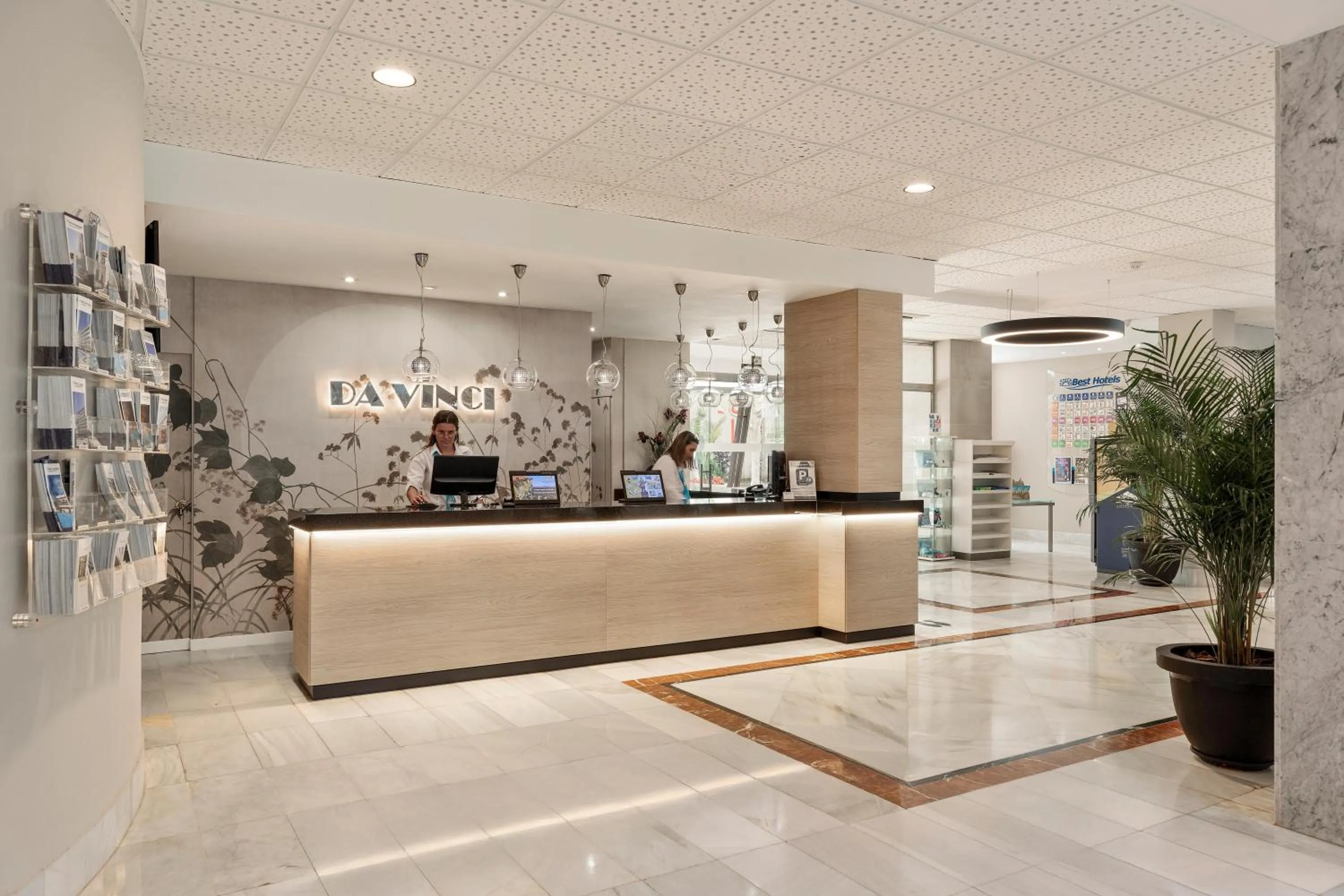 Lobby or reception in Hotel Best Da Vinci