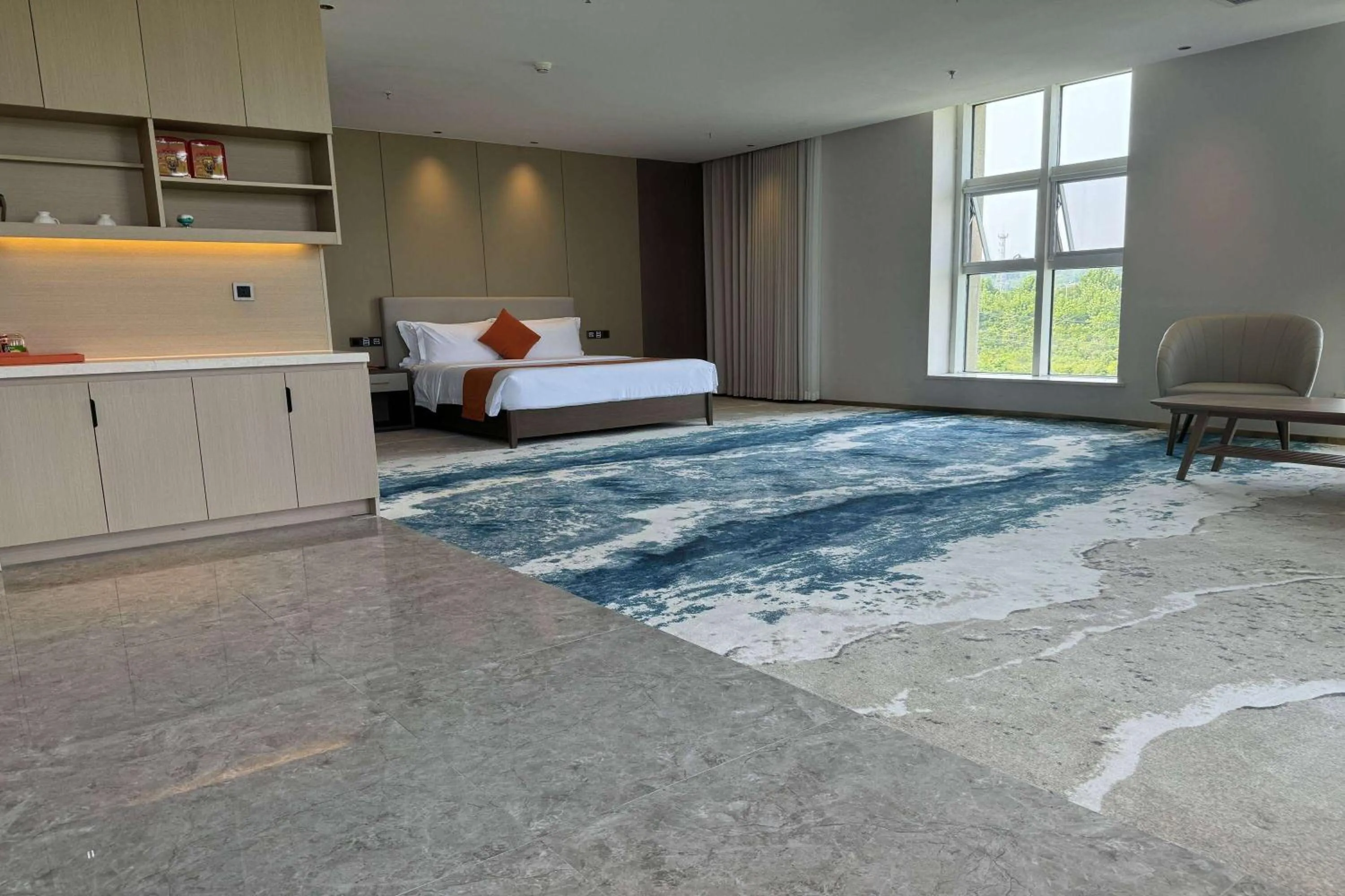 Photo of the whole room in Wyndham Garden Rizhao Donggang Resort