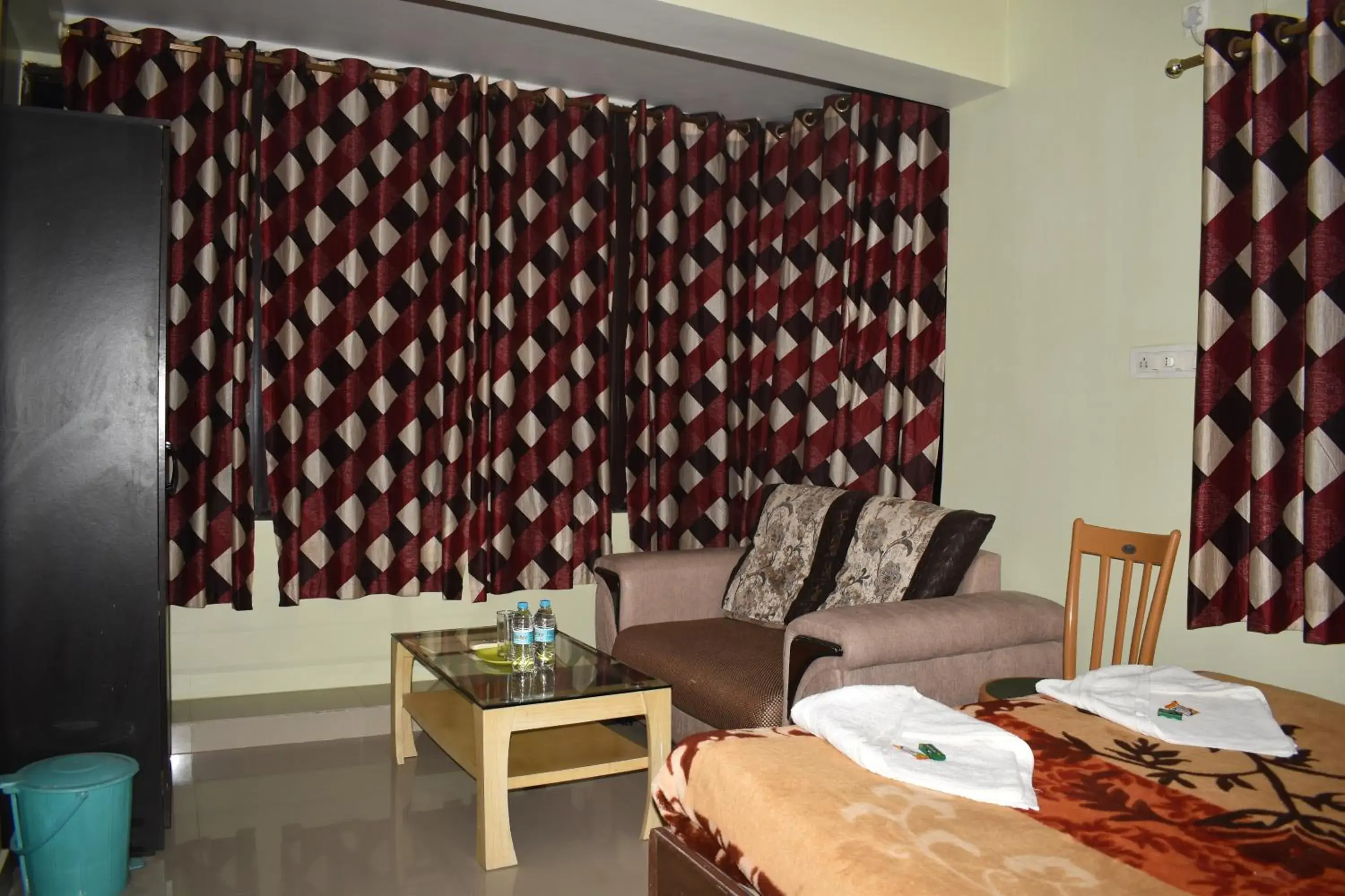 Living room, Bed in Sakura House Living room, Bed in Sakura House