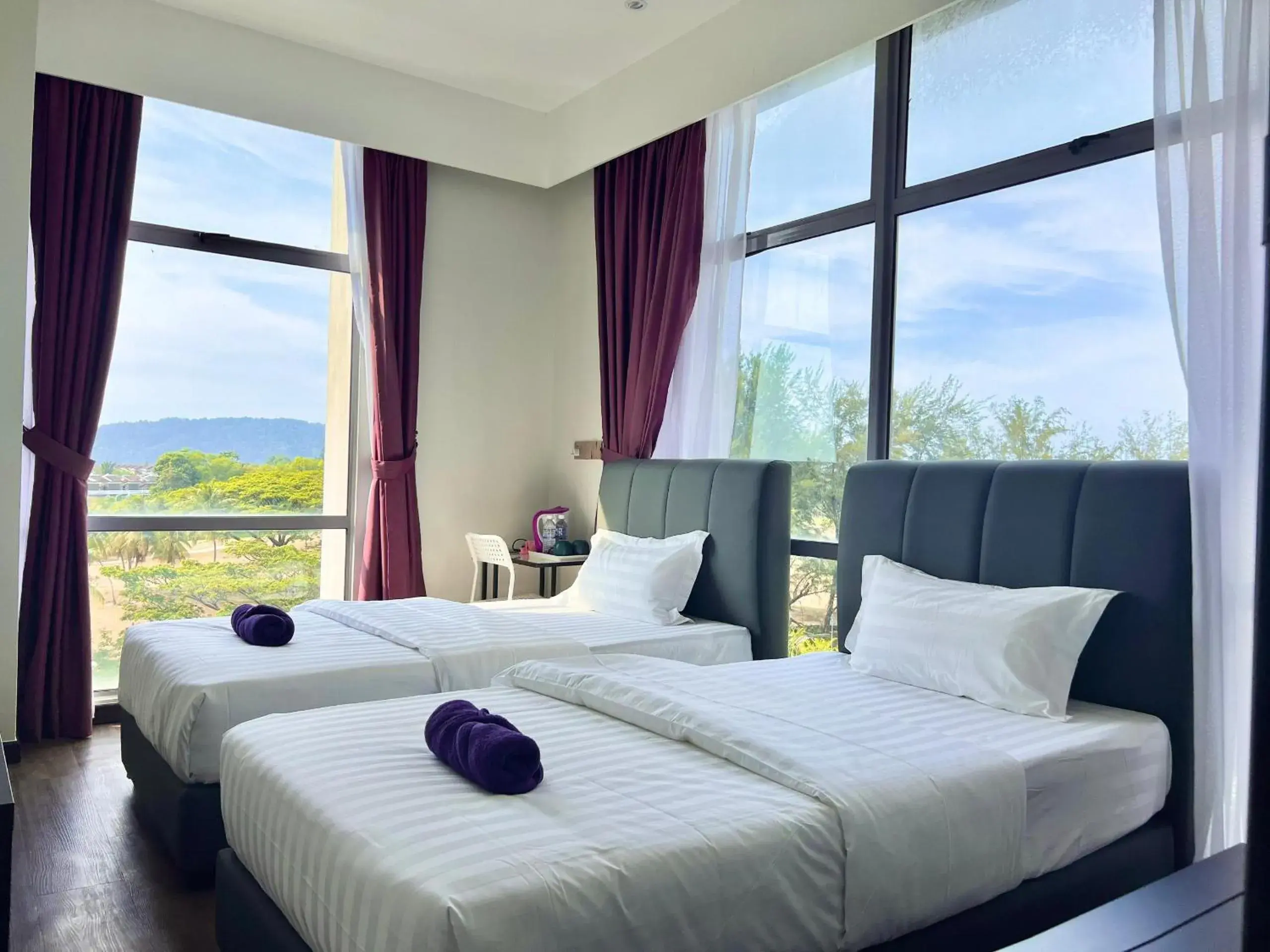 Standard Twin Room in Margo Hotel Kota Kinabalu Standard Twin Room in Margo Hotel Kota Kinabalu