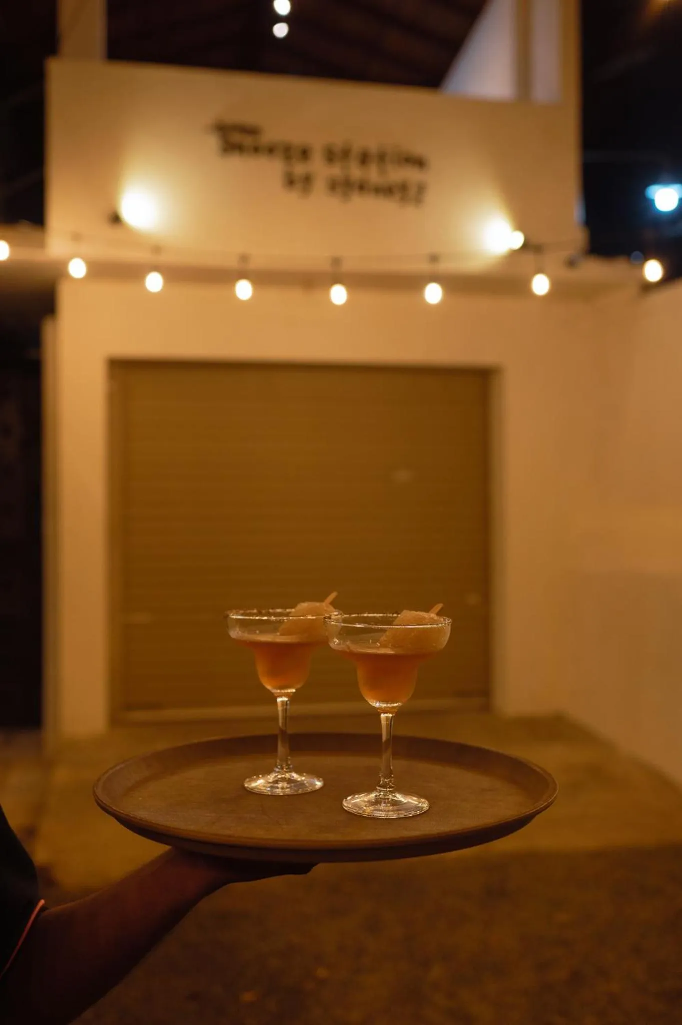 Food and drinks in Snooze Station by Sydney Galle