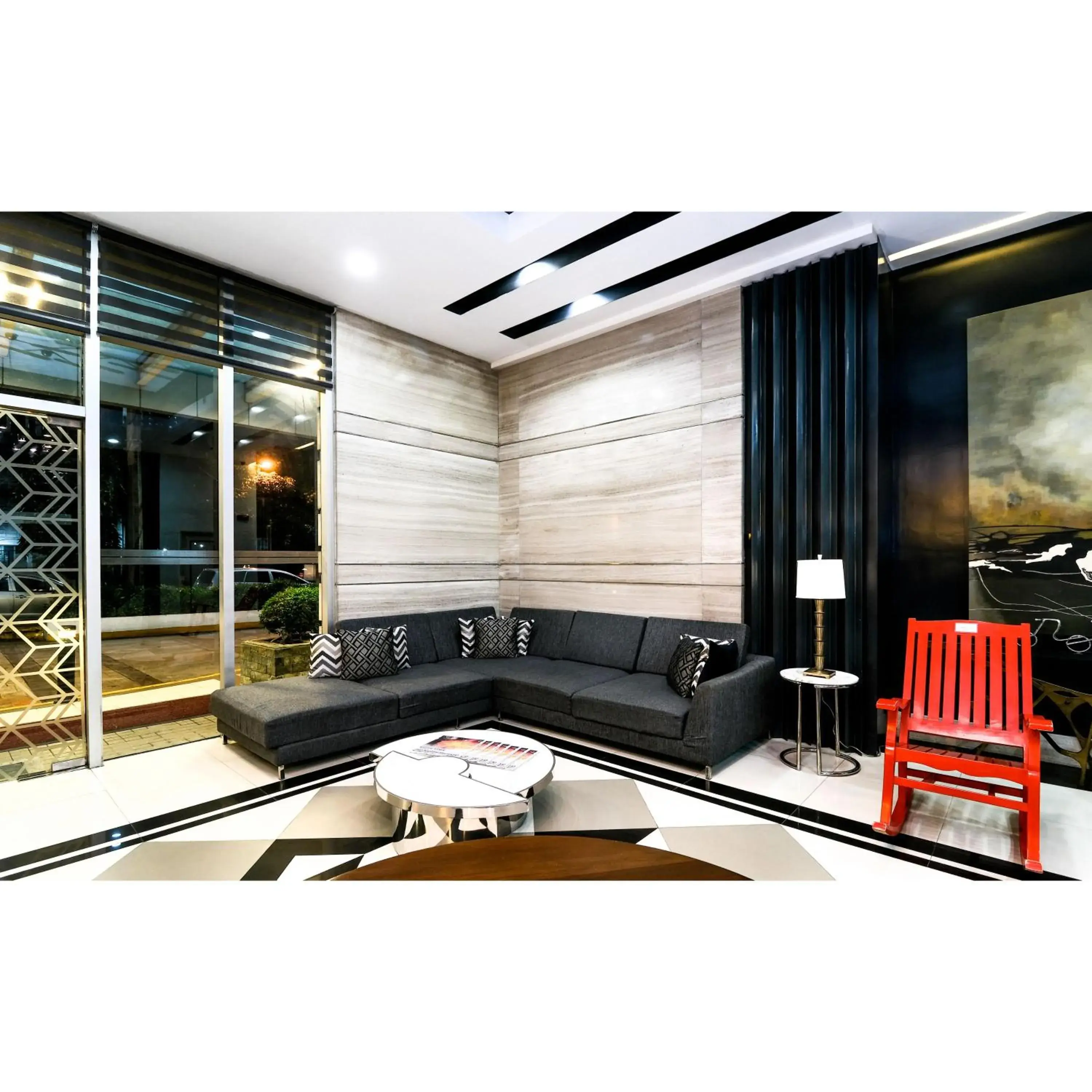 Living room in Summit Hotel Magnolia Living room in Summit Hotel Magnolia