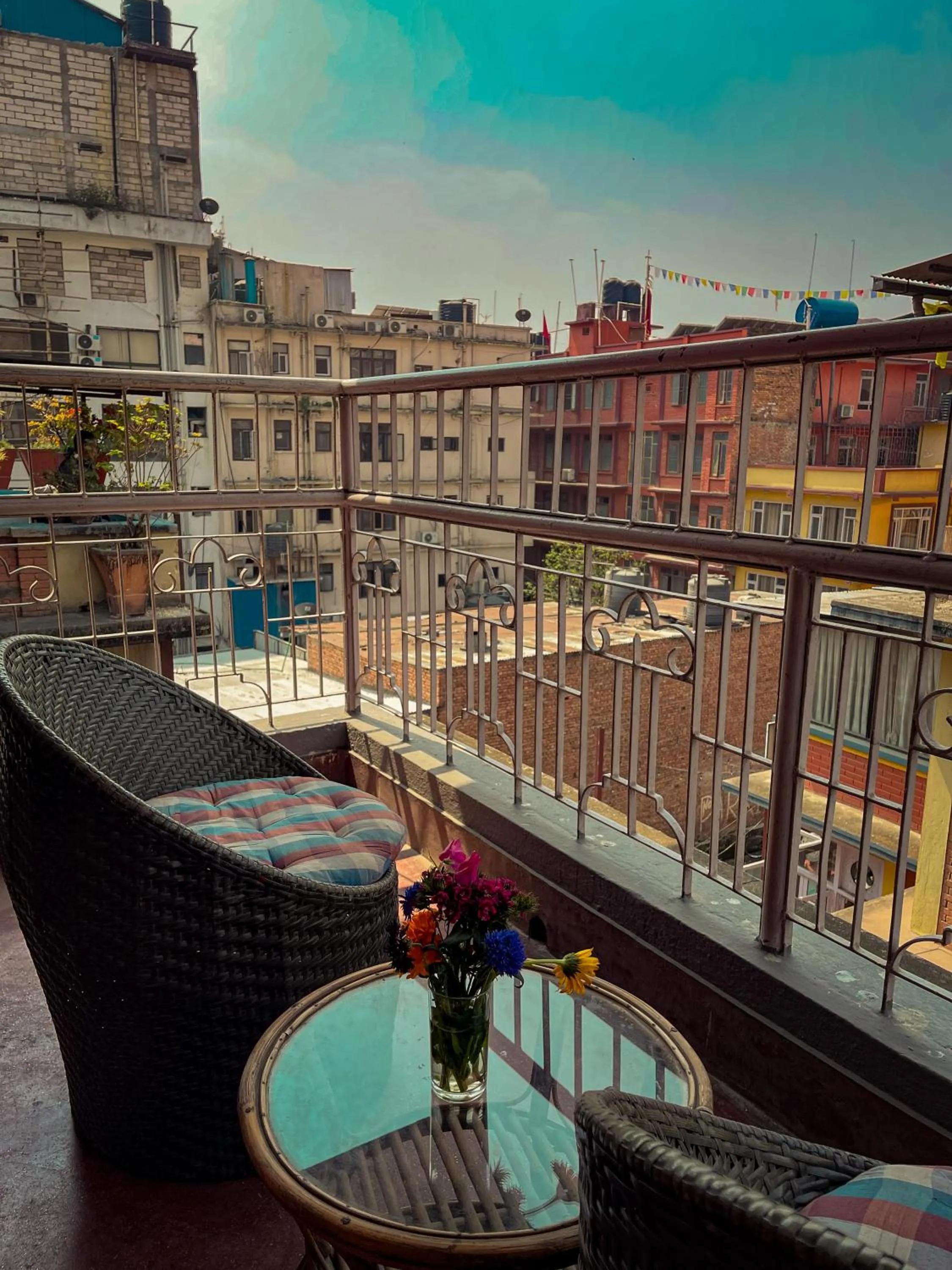 Balcony/Terrace in Hotel Atlantic