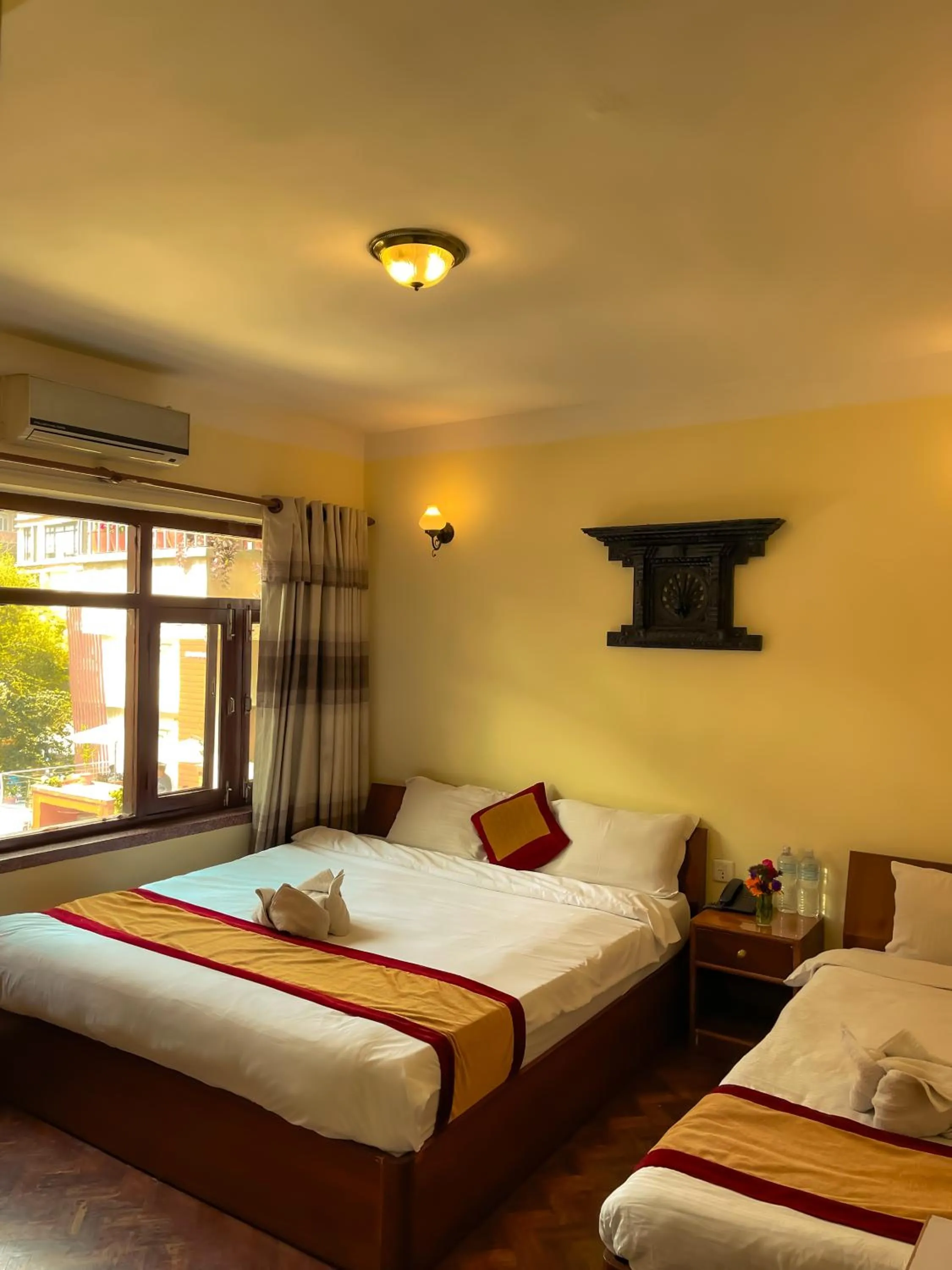 Bed in Hotel Atlantic