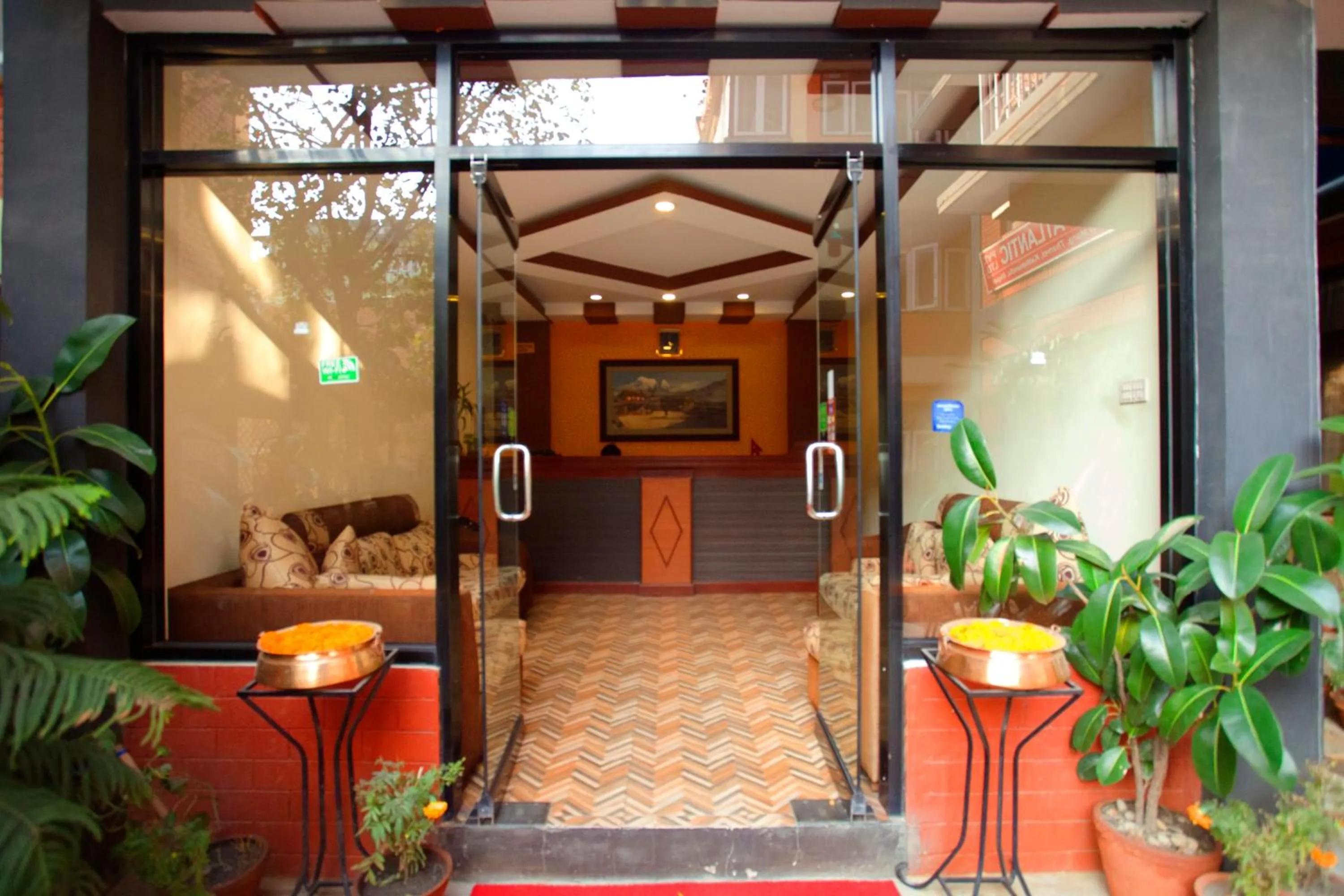 Library in Hotel Atlantic