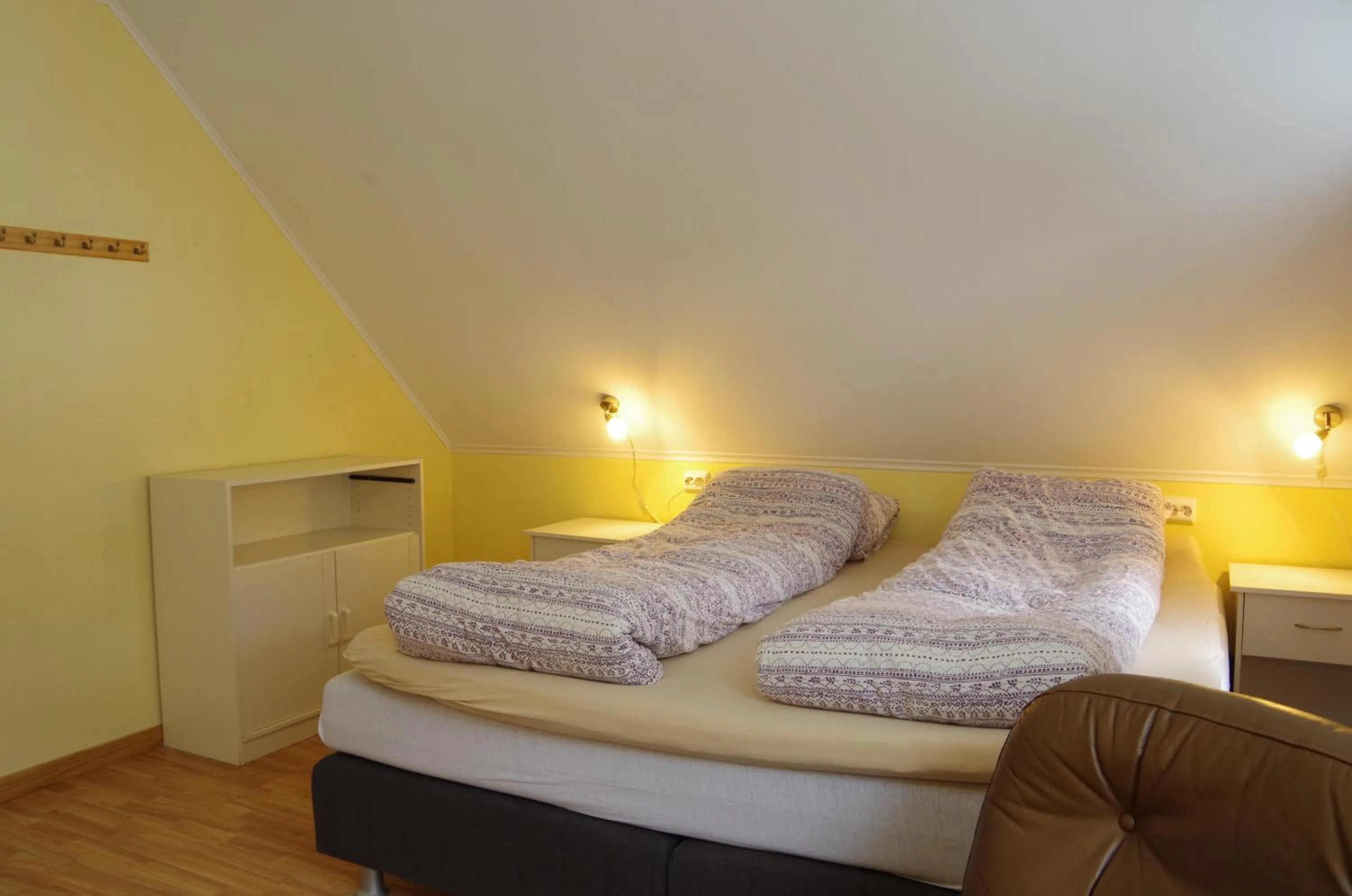 Decorative detail, Bed in Lunheim in Geiranger