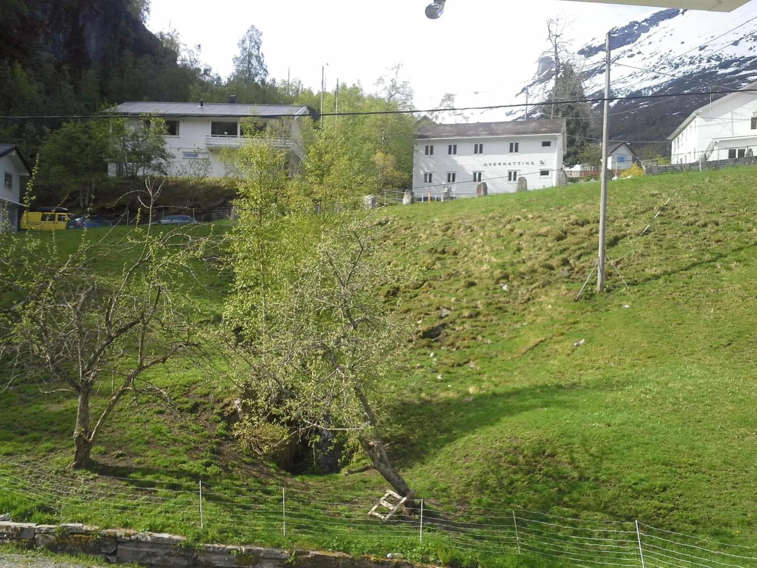 Garden view in Lunheim in Geiranger