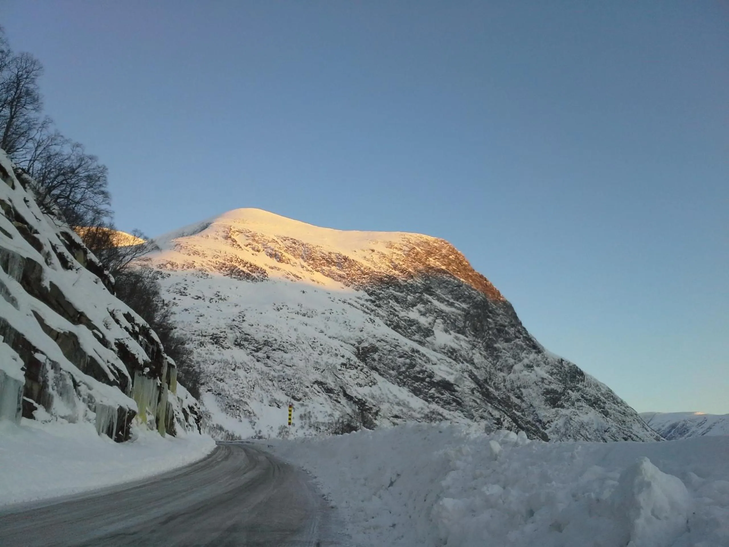 Winter in Lunheim in Geiranger