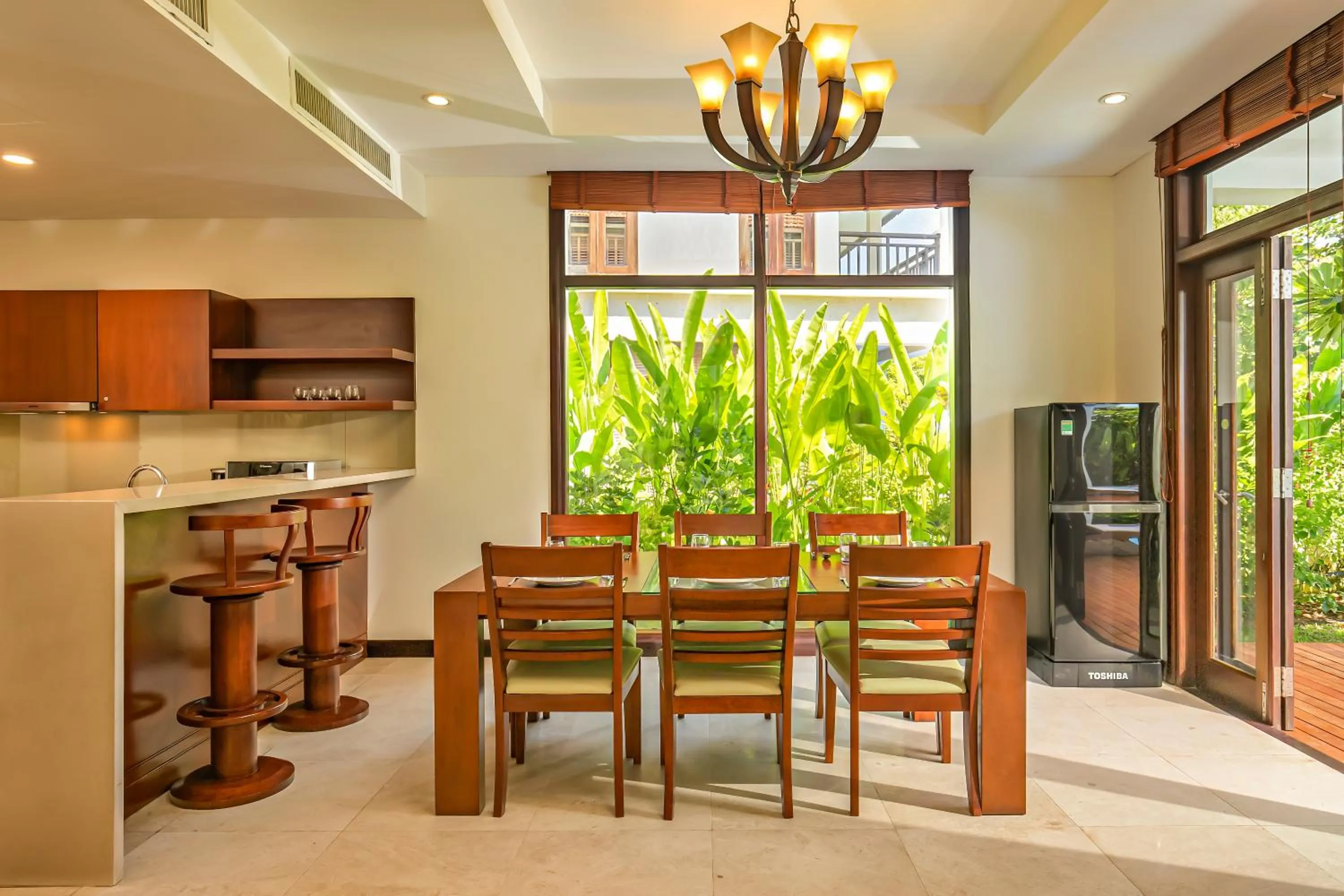 Garden in Resort Villas Da Nang By Abogo