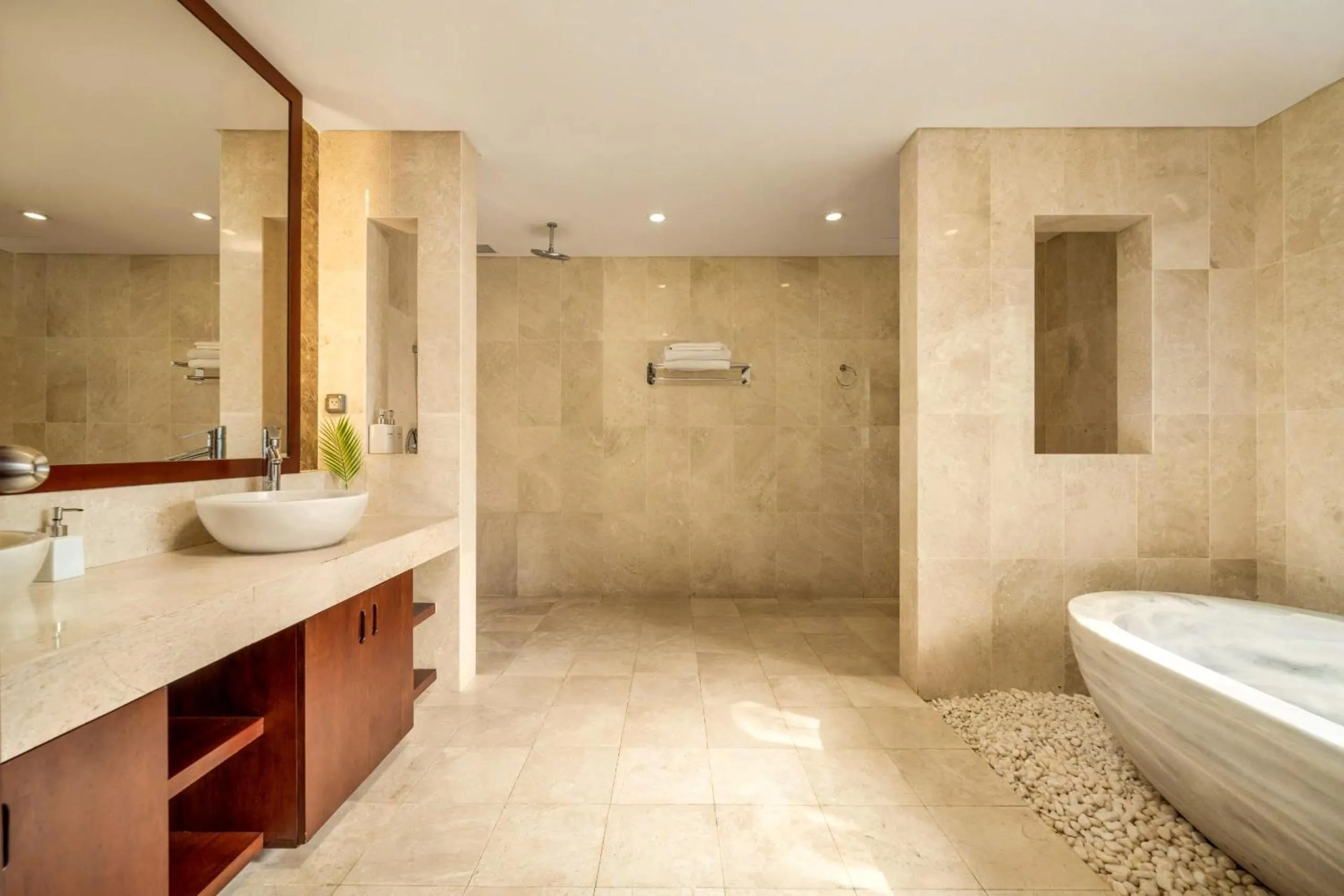Shower in Resort Villas Da Nang By Abogo