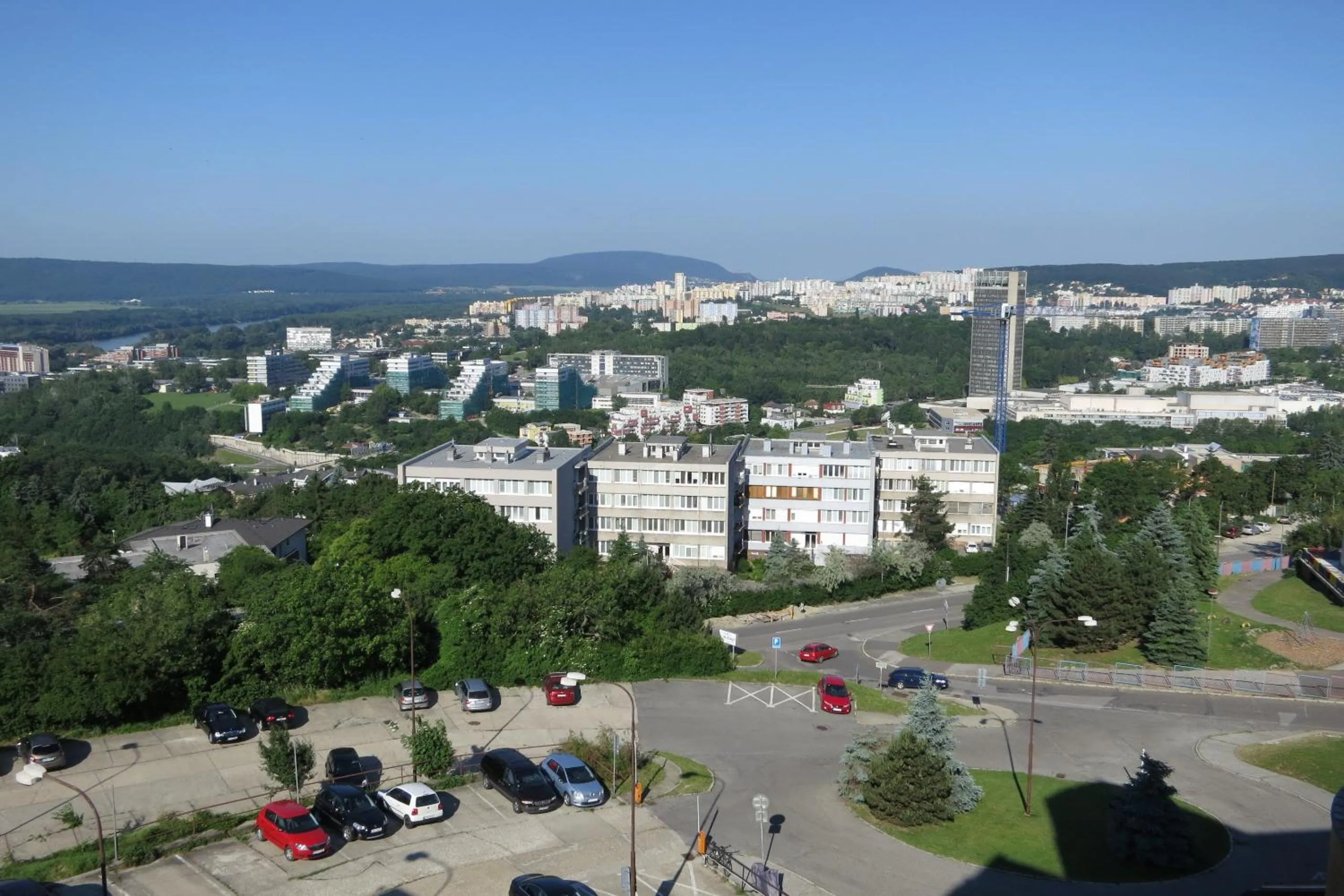 City view in Retro Hotel Suza