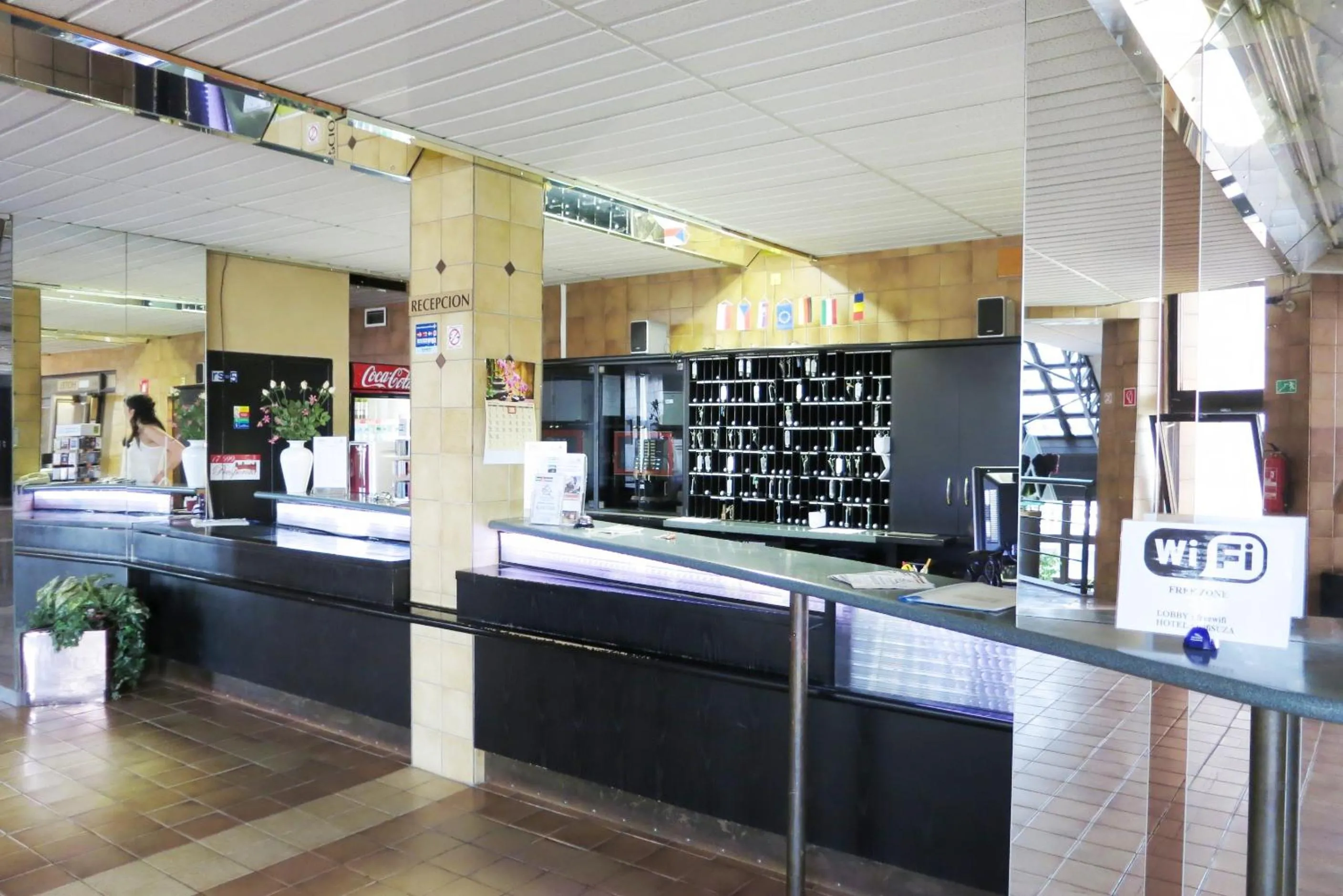 Lobby or reception in Retro Hotel Suza