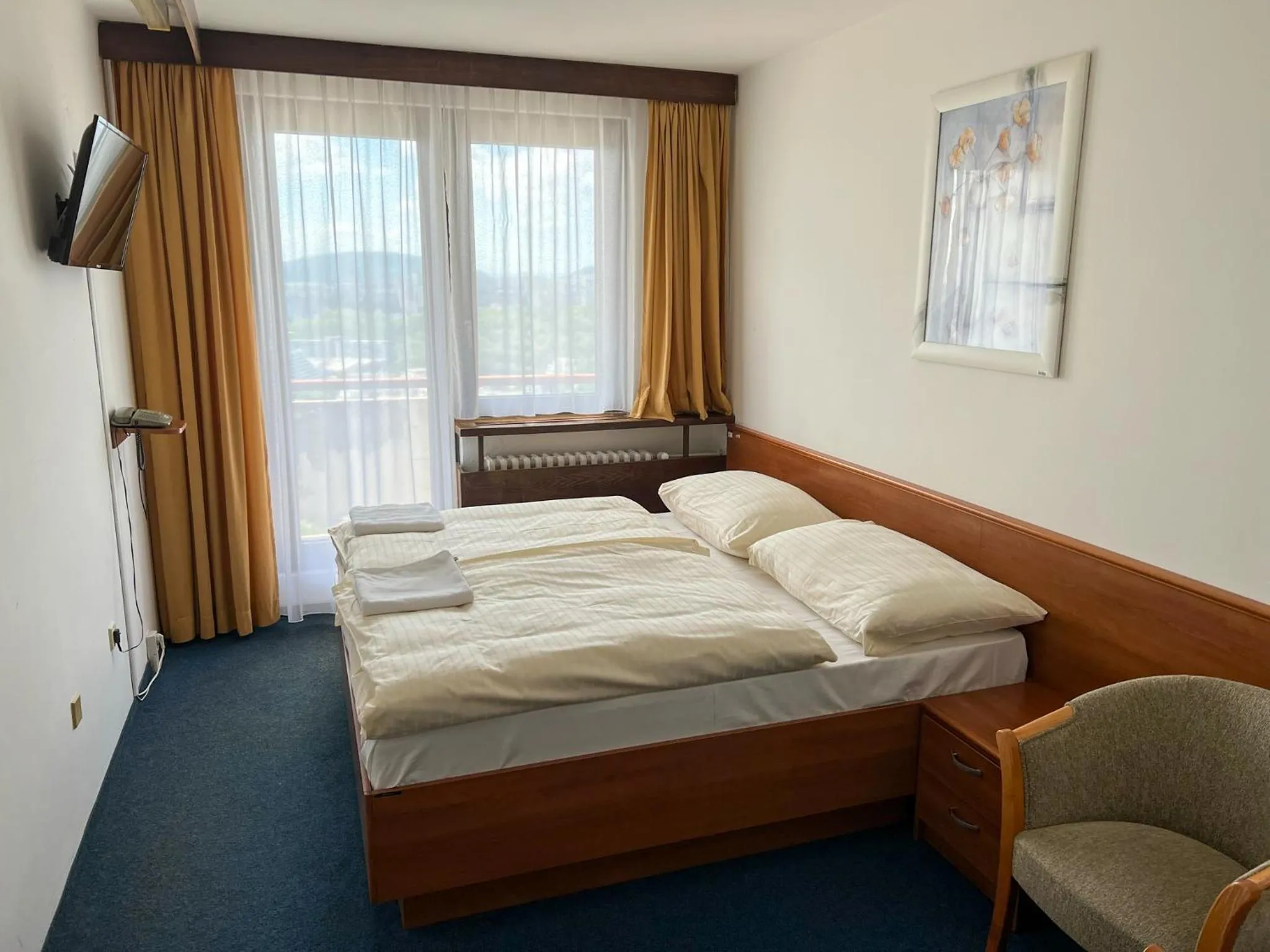 Bedroom, Bed in Retro Hotel Suza