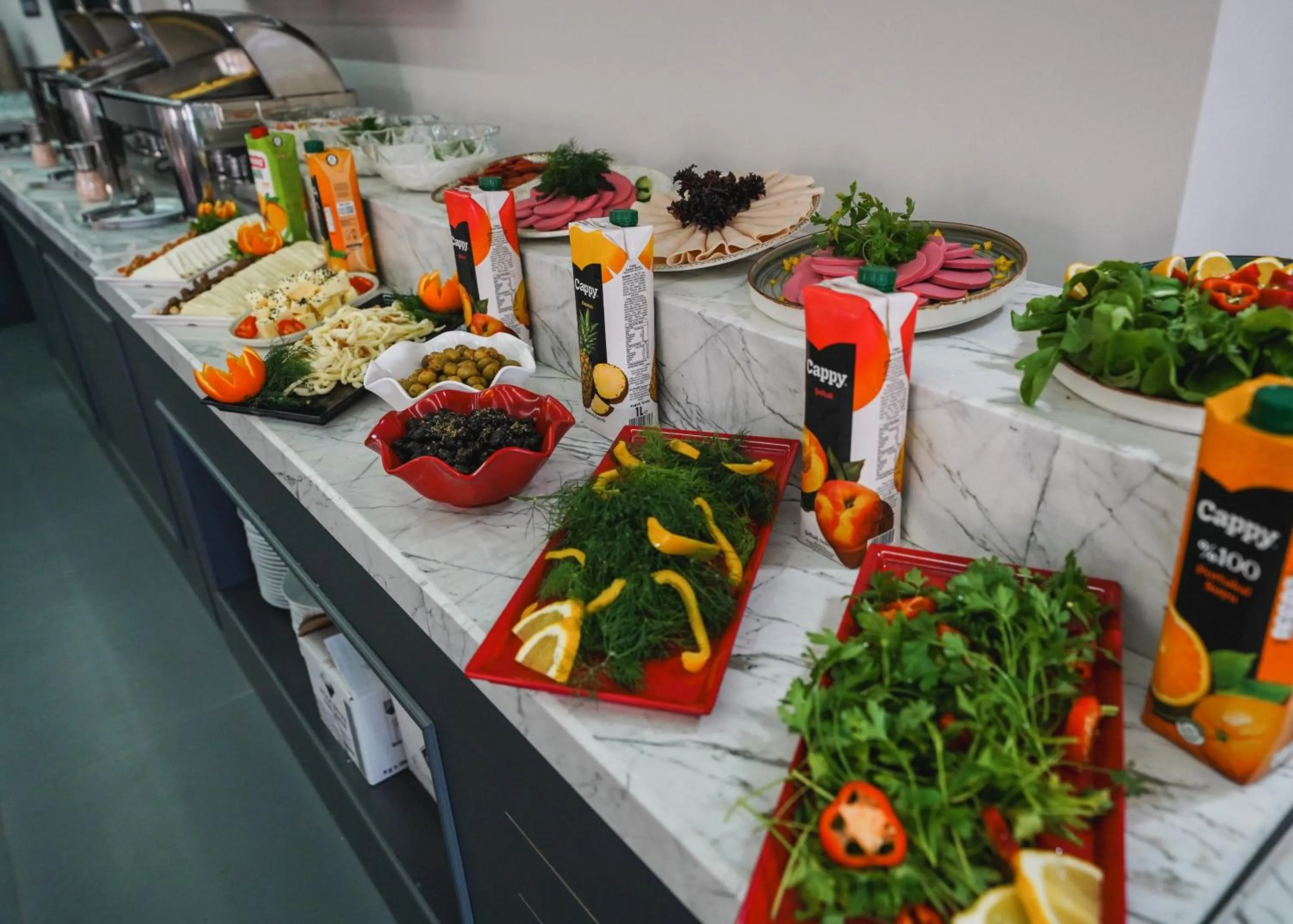 Buffet breakfast in Grand Özer Hotel