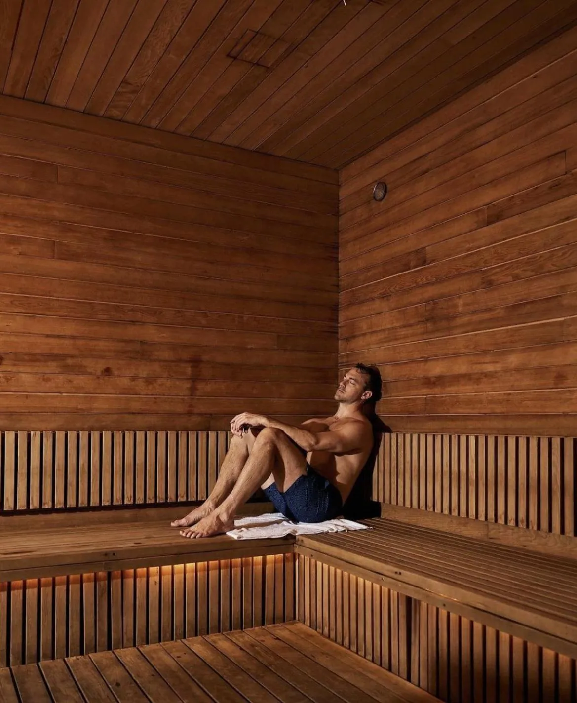 Sauna in Grand Özer Hotel