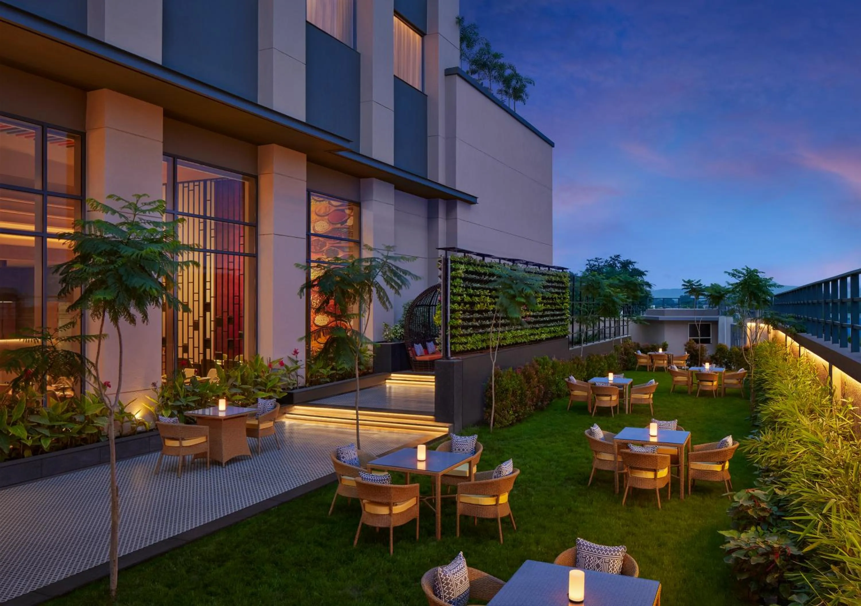 Garden in Hyatt Place Aurangabad Airport