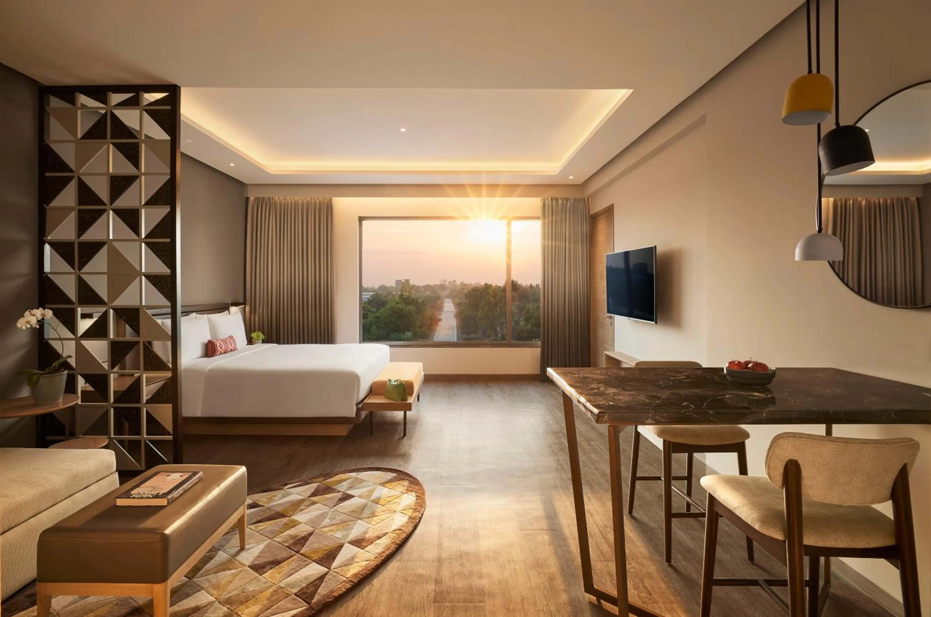 Bed in Hyatt Place Aurangabad Airport