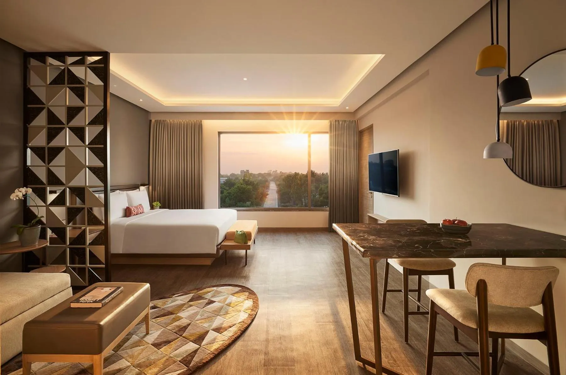 Bed in Hyatt Place Aurangabad Airport