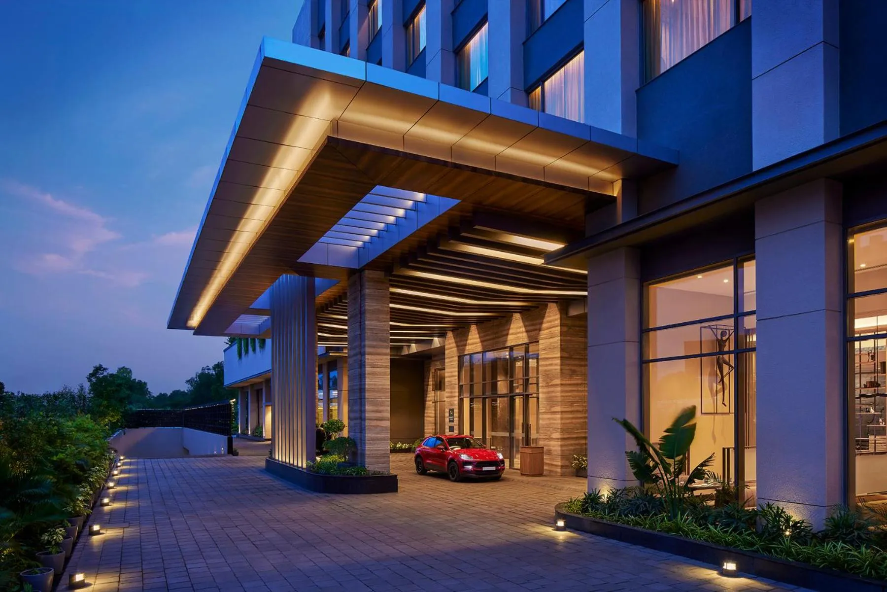 Property building in Hyatt Place Aurangabad Airport