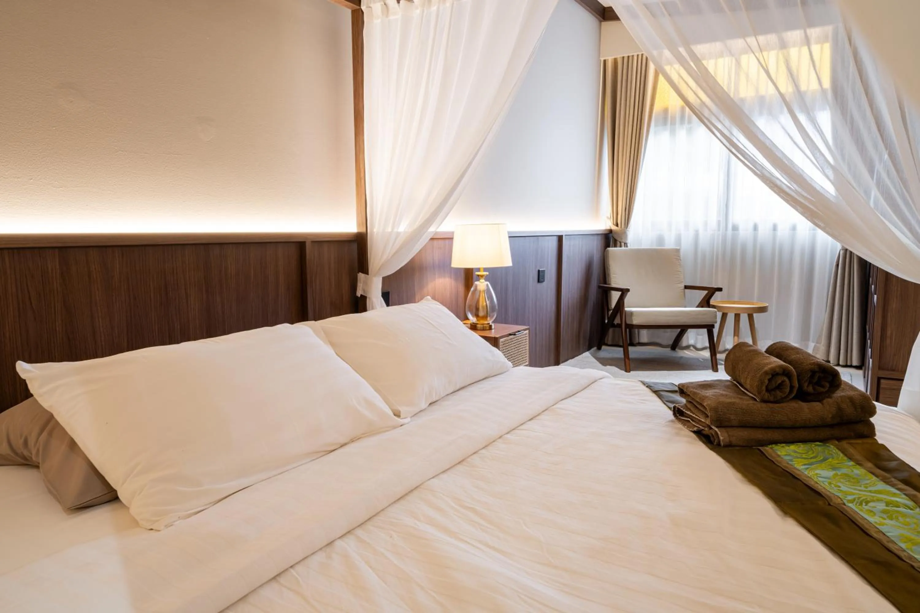 Bed in Athithara Homestay