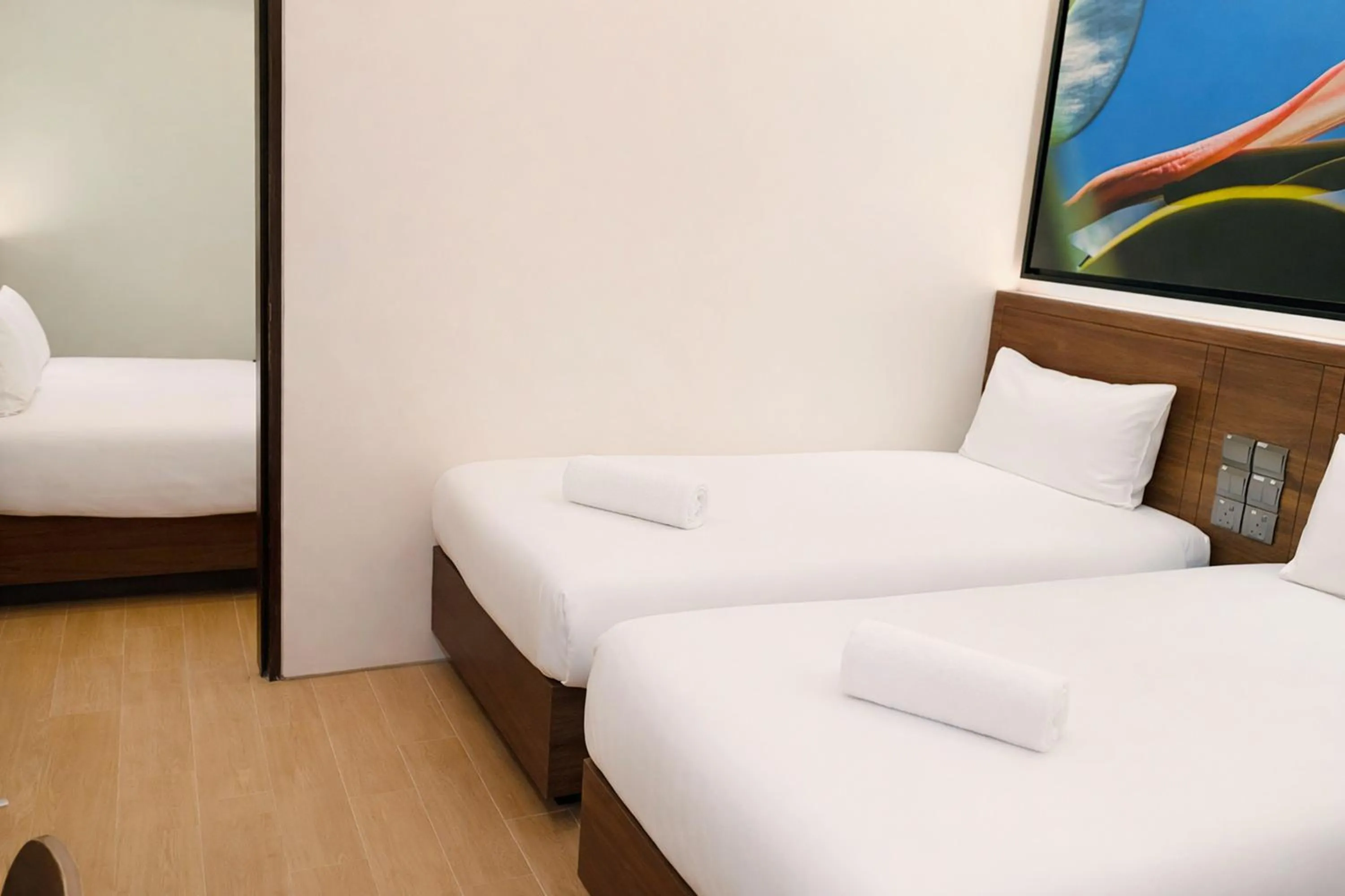 Bed in A Hotel Bugis