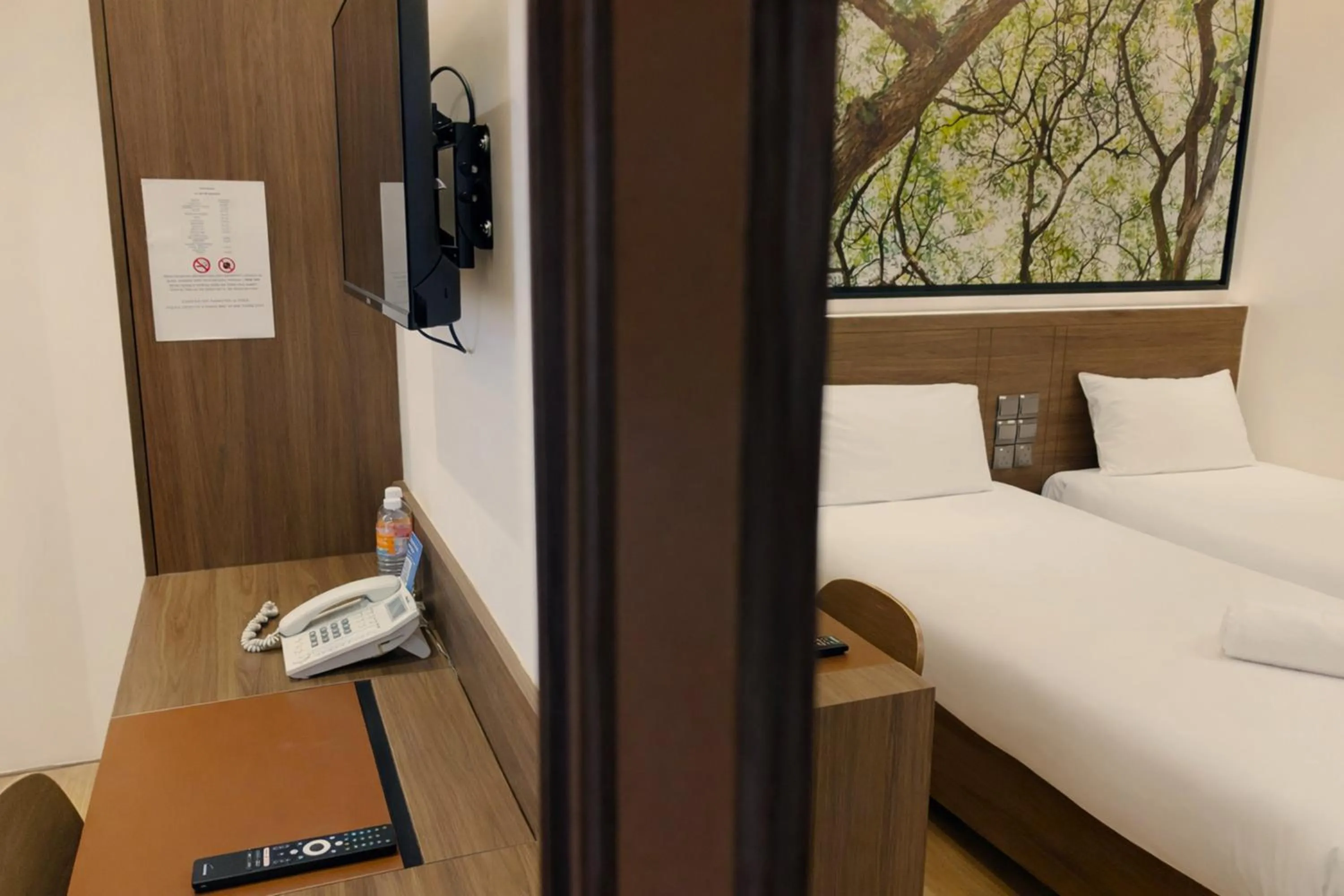 Bed in A Hotel Bugis