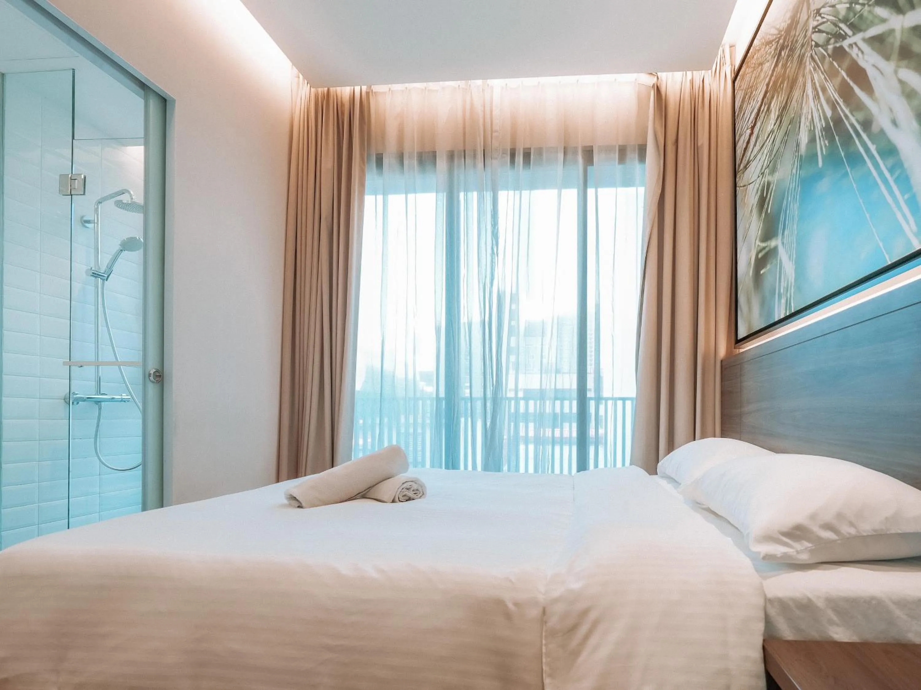 Bed in A Hotel Bugis