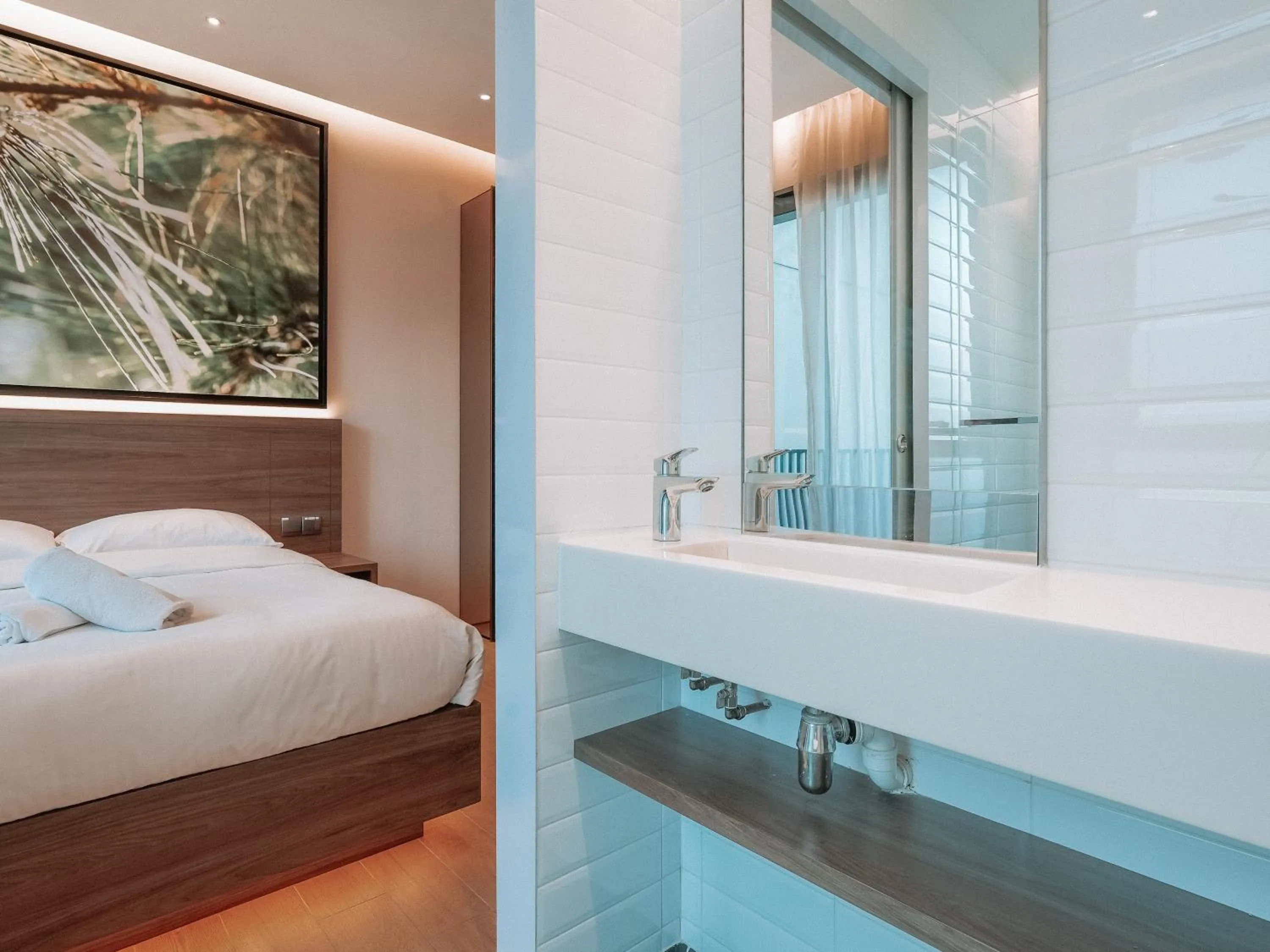 Bed in A Hotel Bugis