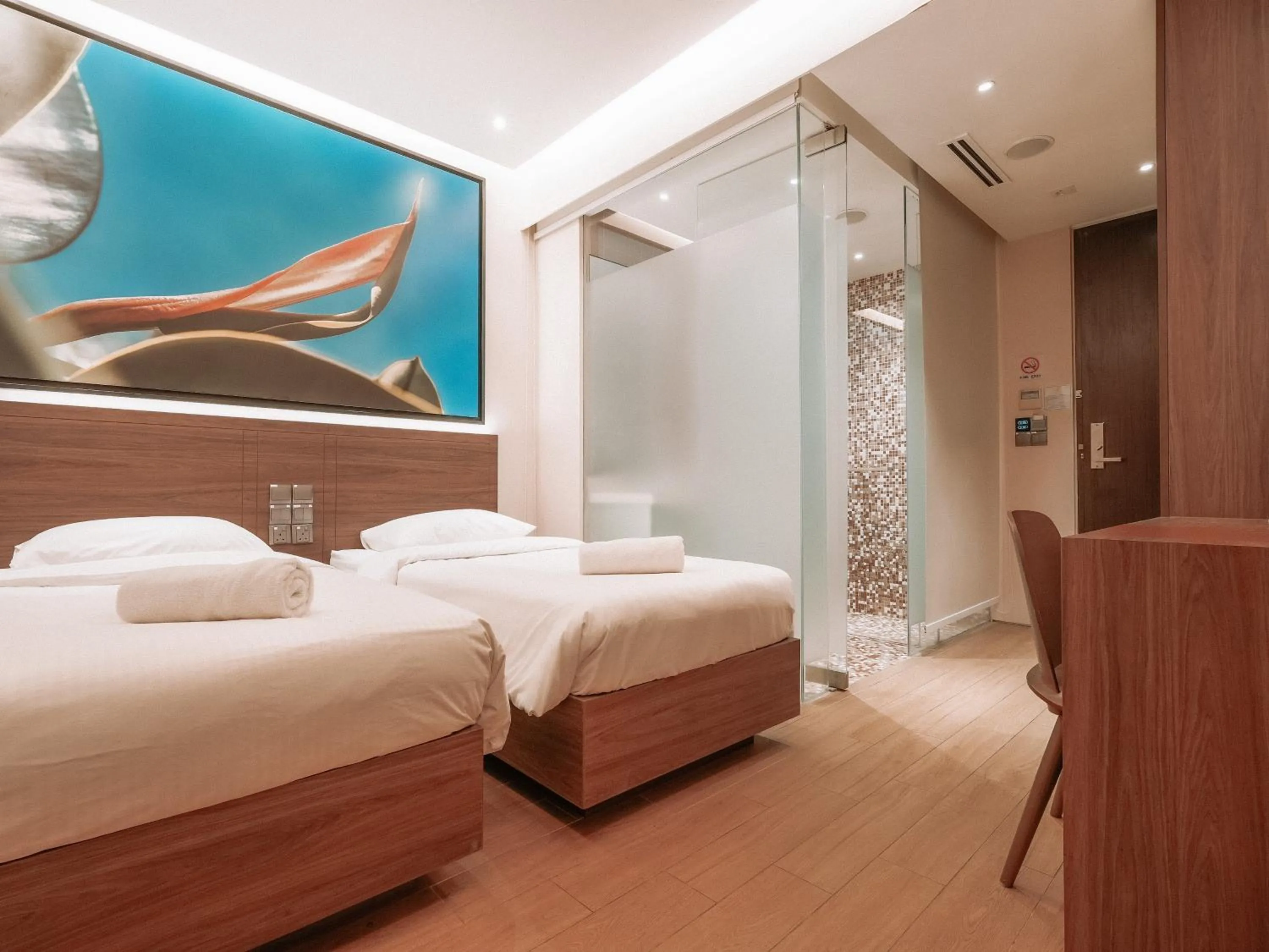 Bed in A Hotel Bugis