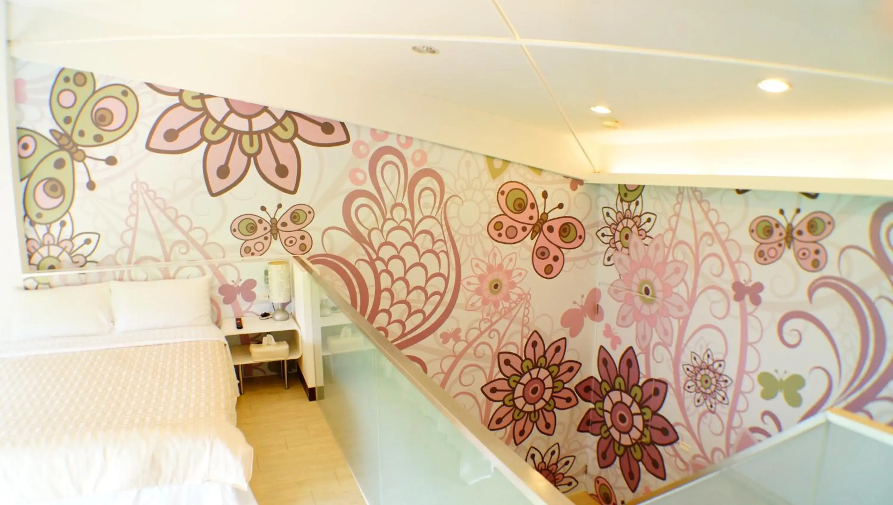 Decorative detail, Bed in Lan Yang Resort Four Seasons