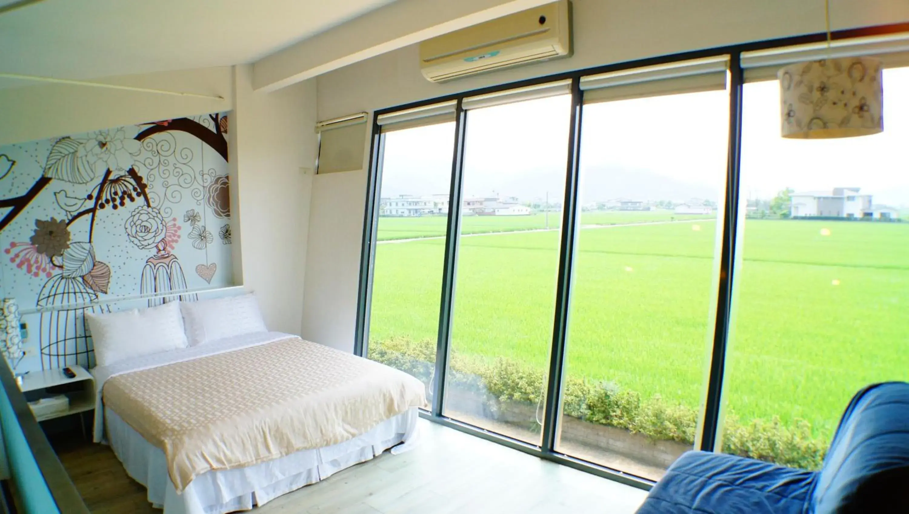 Bedroom, Bed in Lan Yang Resort Four Seasons