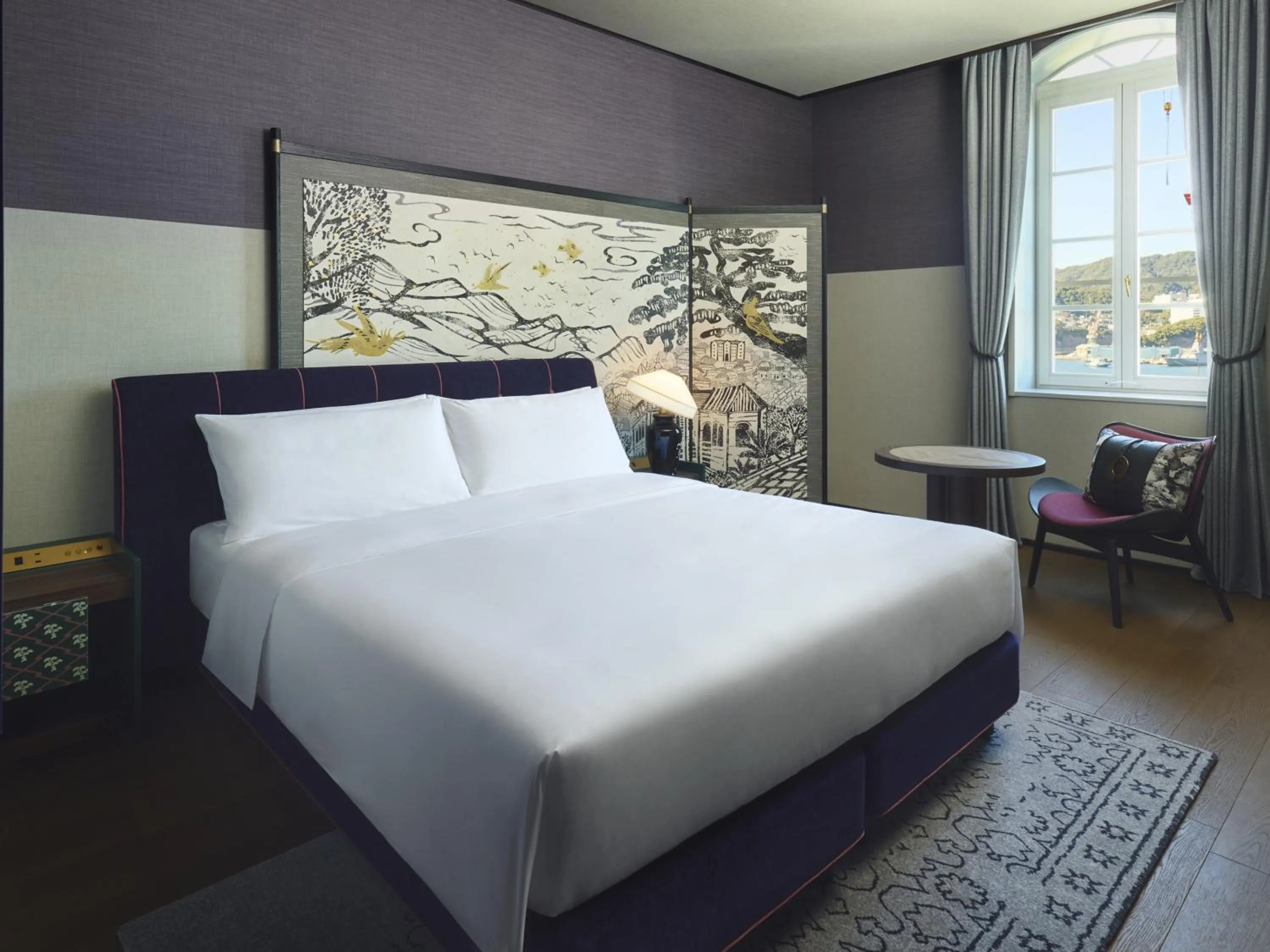 Photo of the whole room, Bed in Hotel Indigo Nagasaki Glover Street by IHG