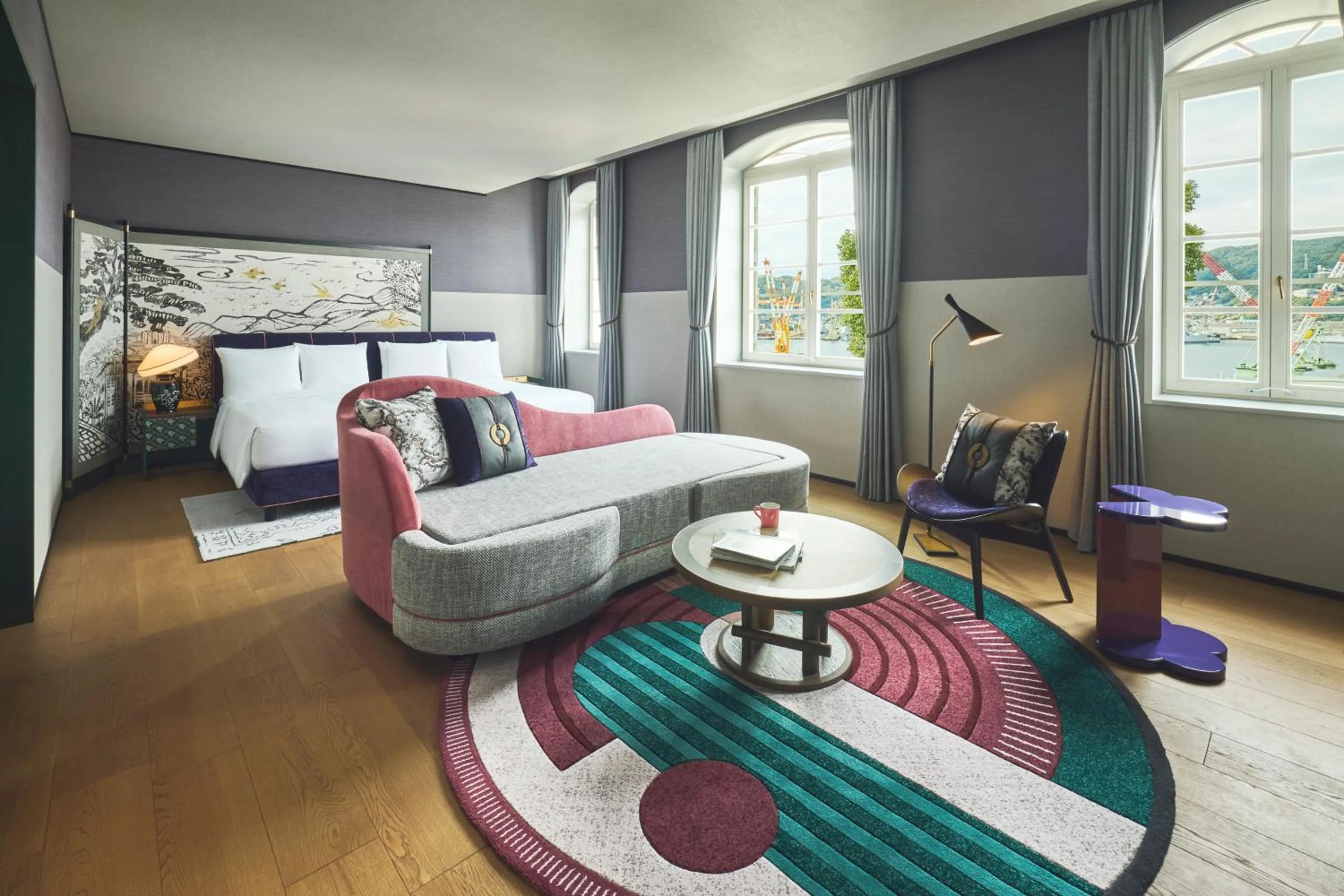 Photo of the whole room, Bed in Hotel Indigo Nagasaki Glover Street by IHG