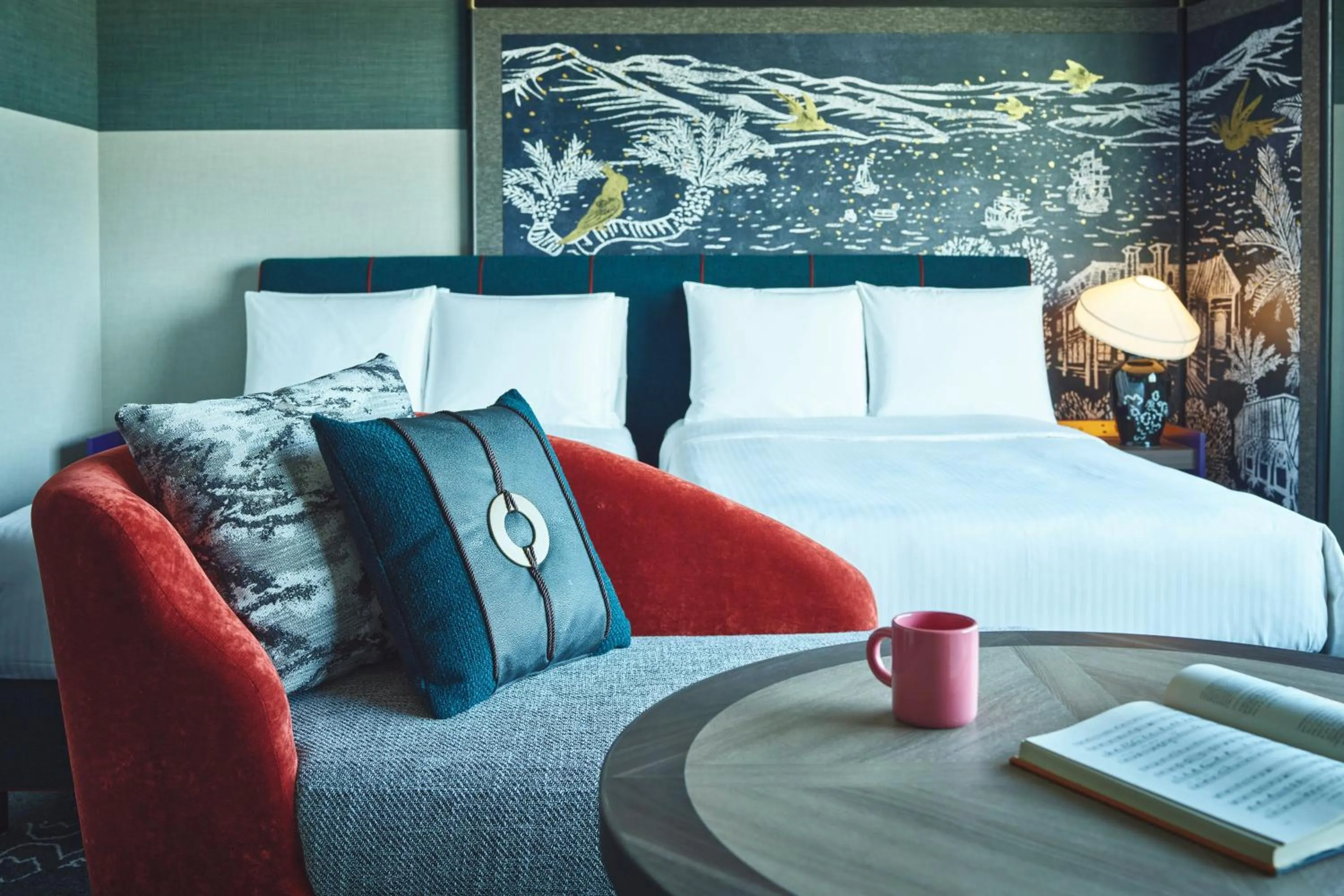 Photo of the whole room, Bed in Hotel Indigo Nagasaki Glover Street by IHG