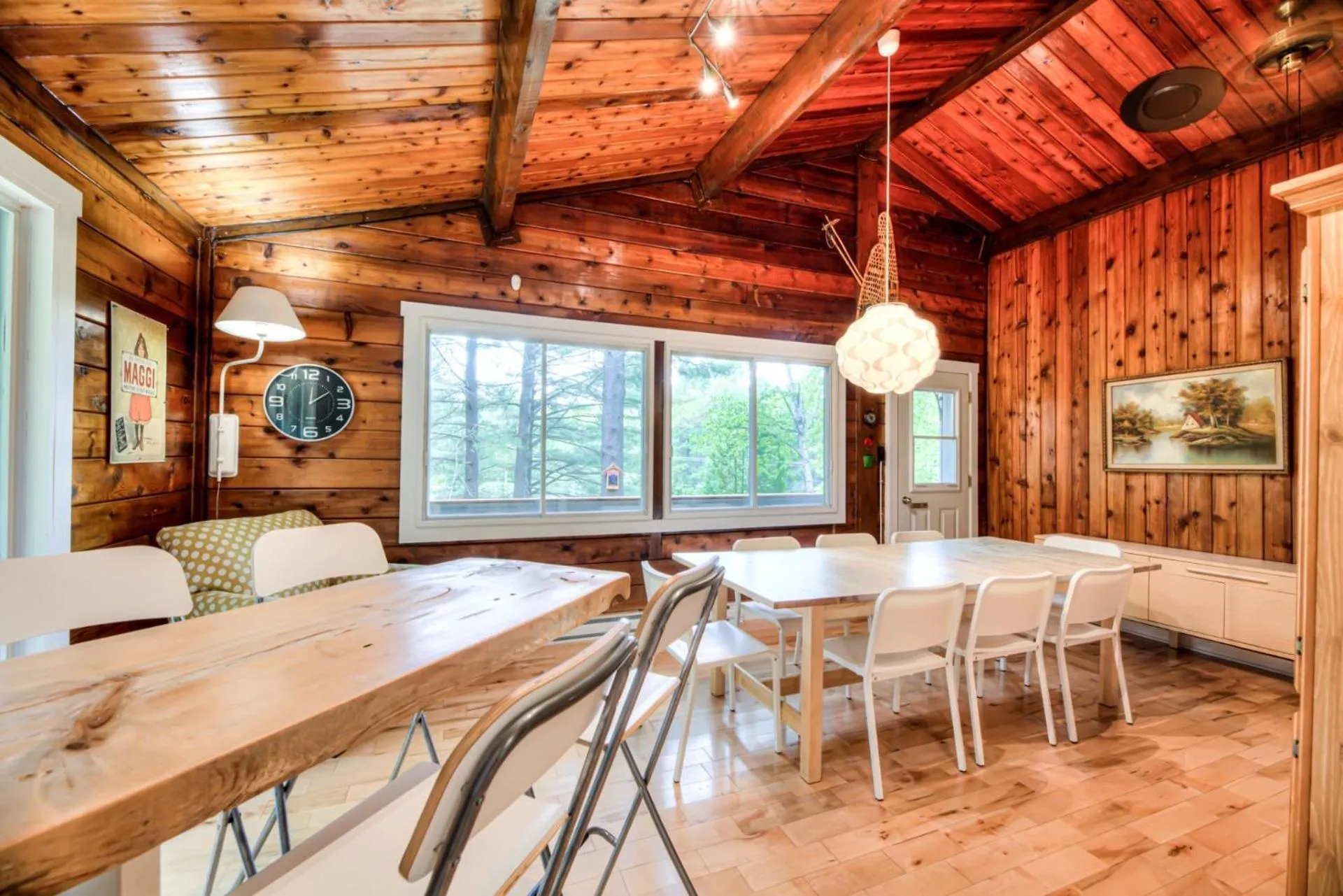 Seating area in Domaine Chalets des pins