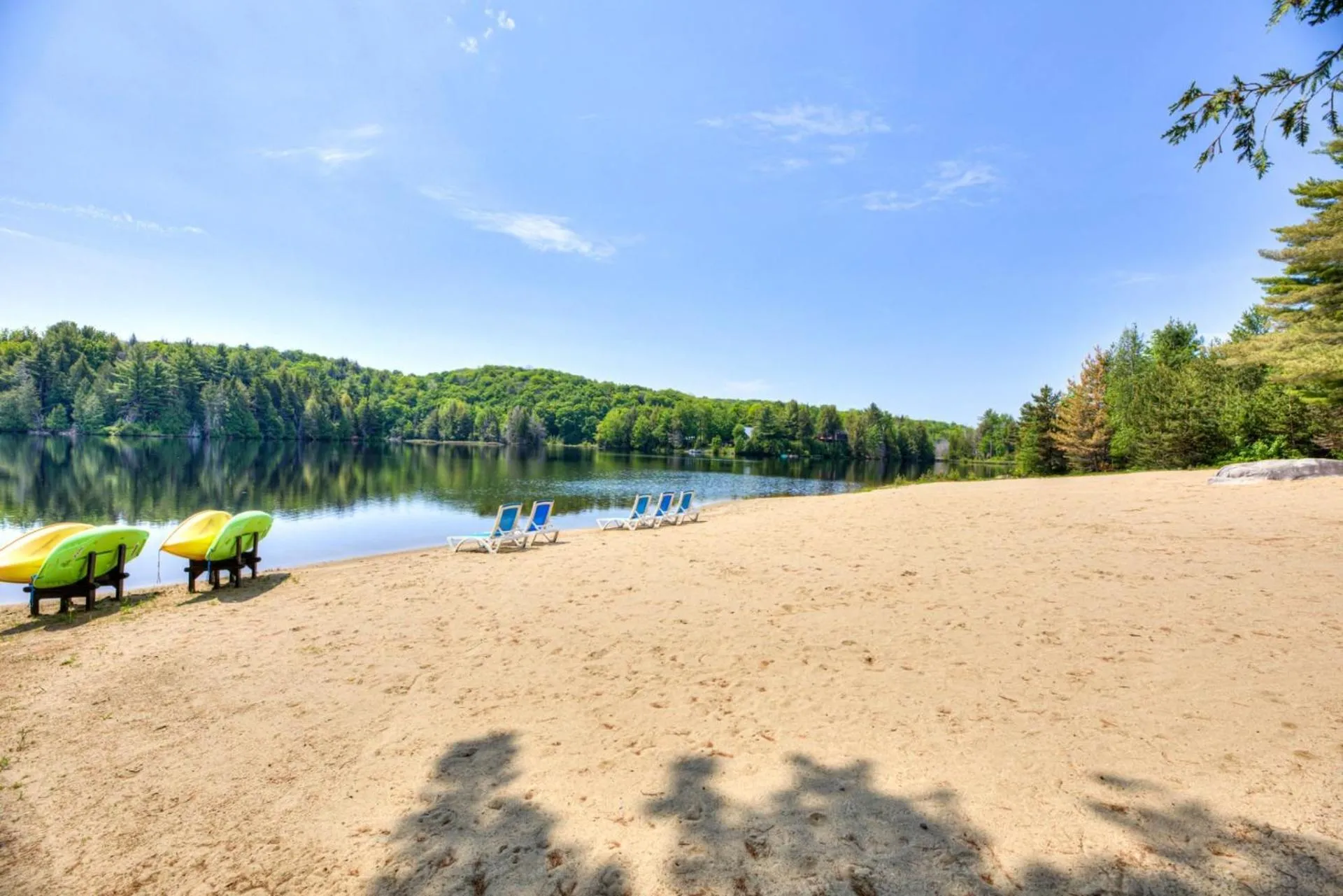 Beach in Domaine Chalets des pins