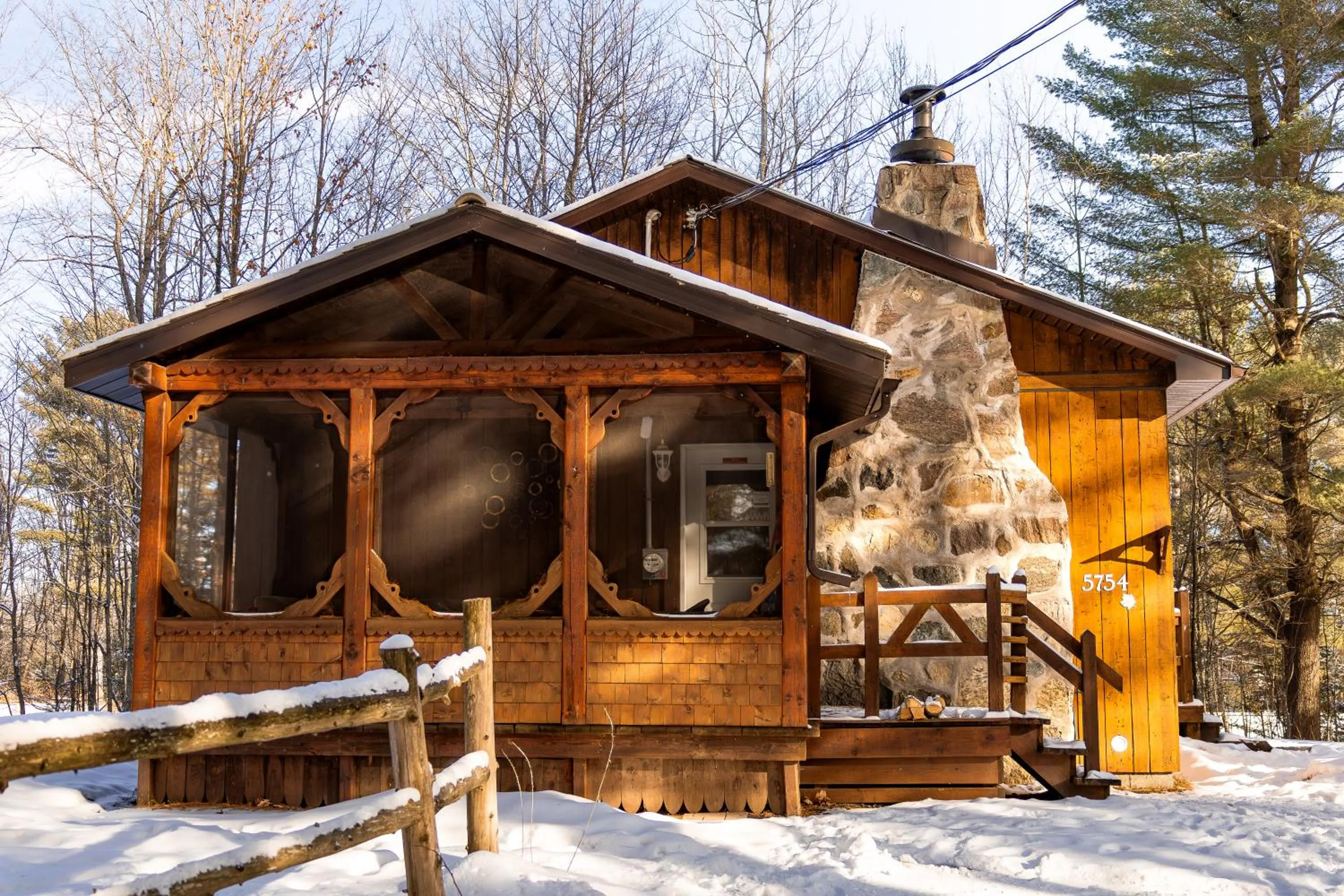 Property building in Domaine Chalets des pins