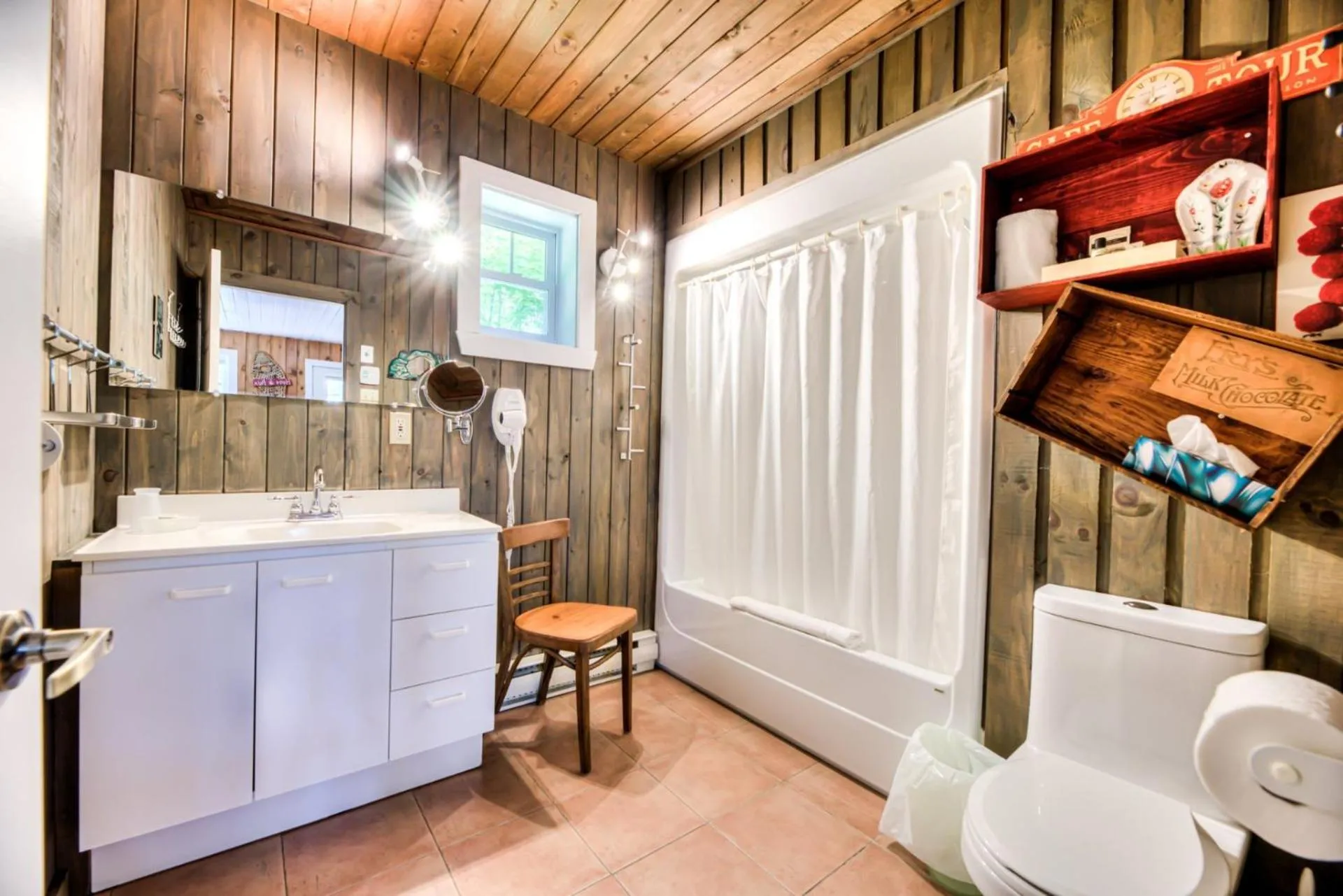 Bathroom in Domaine Chalets des pins