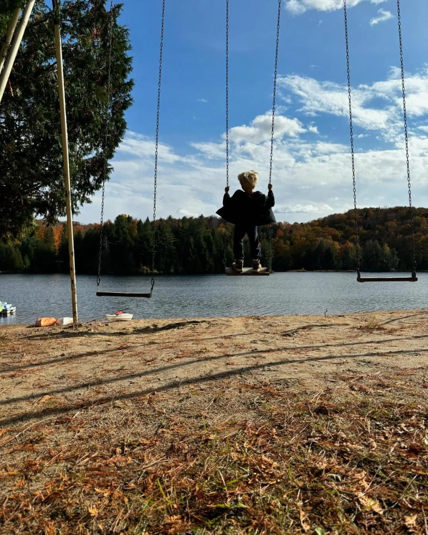 Children play ground in Domaine Chalets des pins