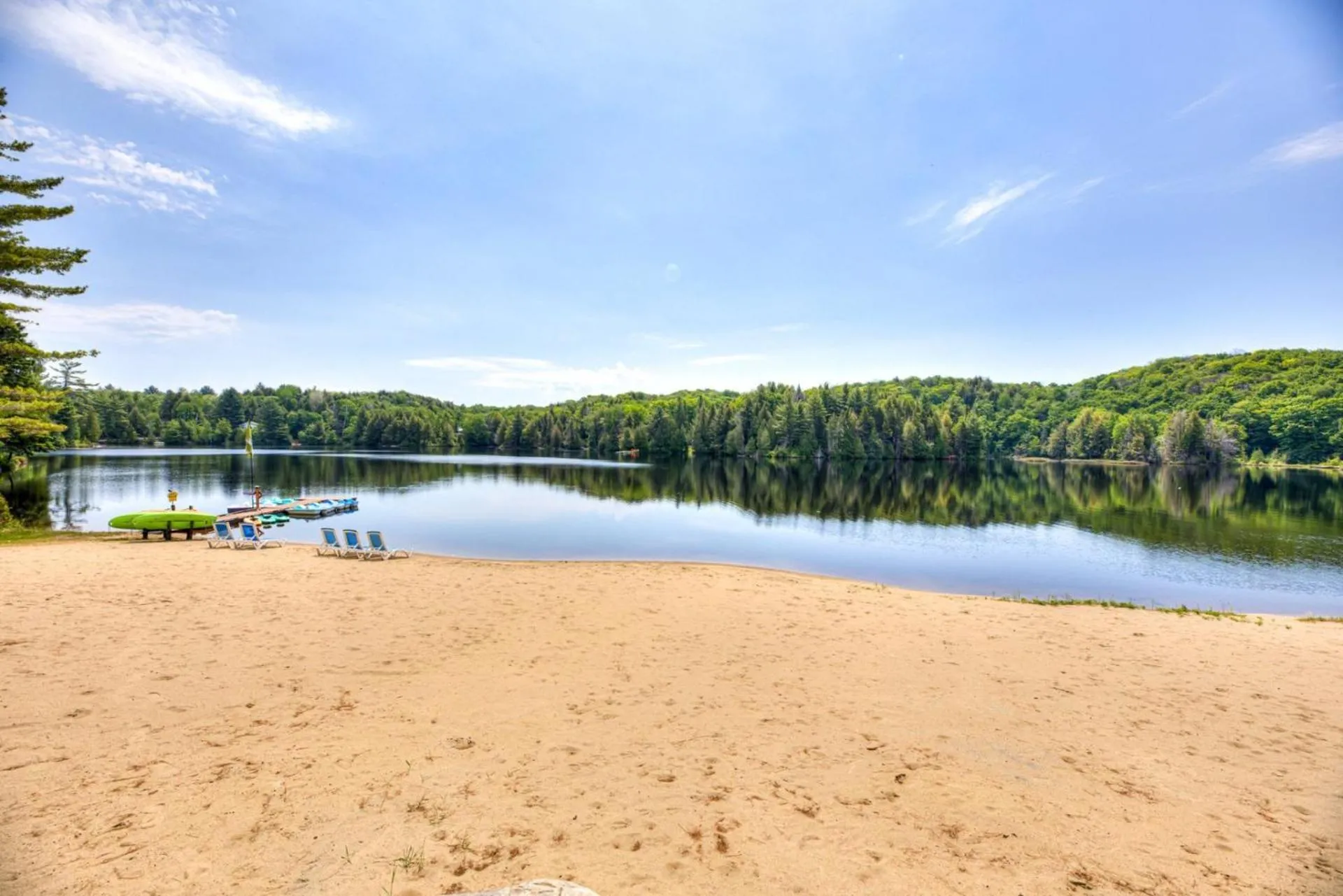 Beach in Domaine Chalets des pins