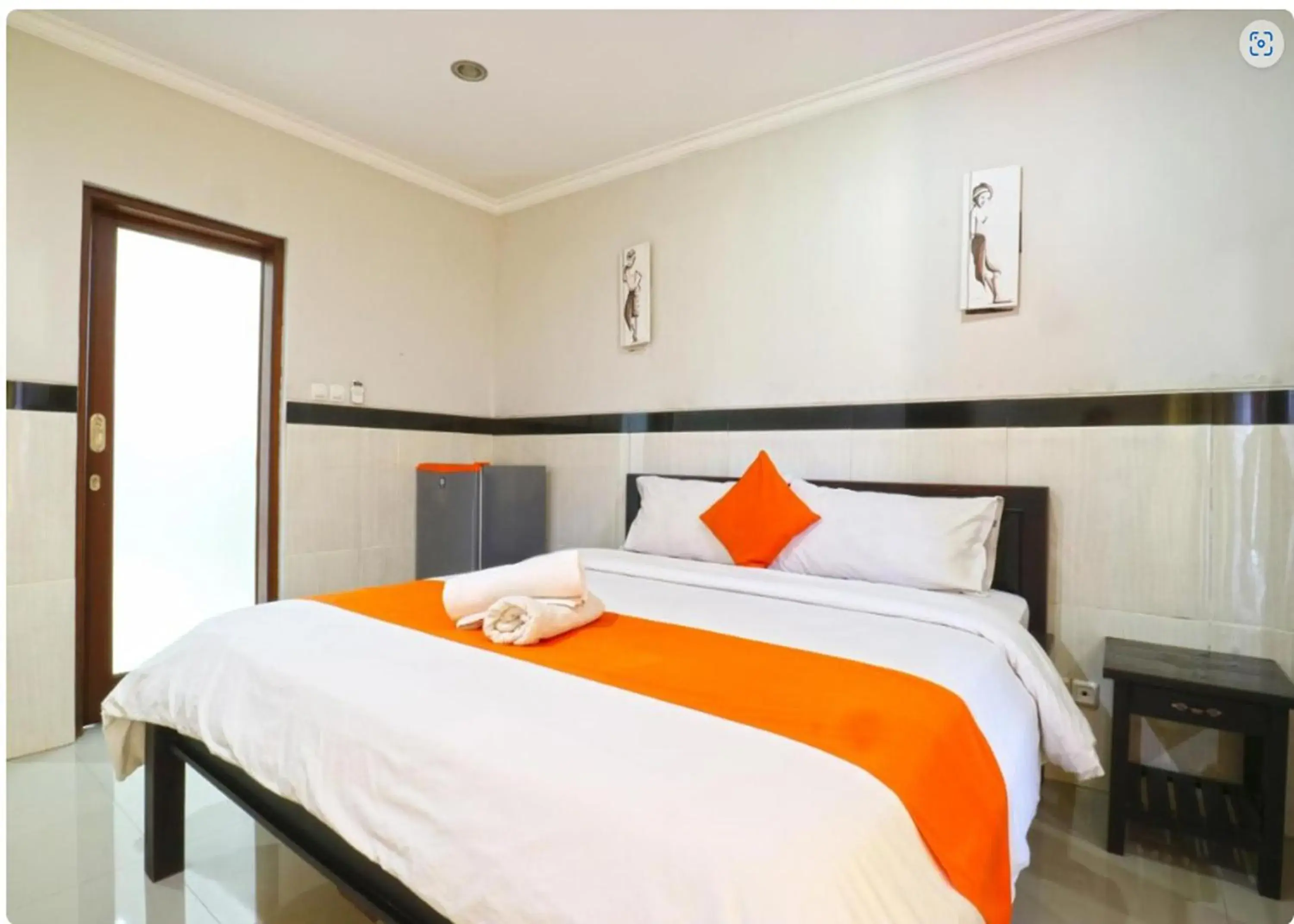 Bedroom, Bed in Rena Segara House Kuta Bedroom, Bed in Rena Segara House Kuta