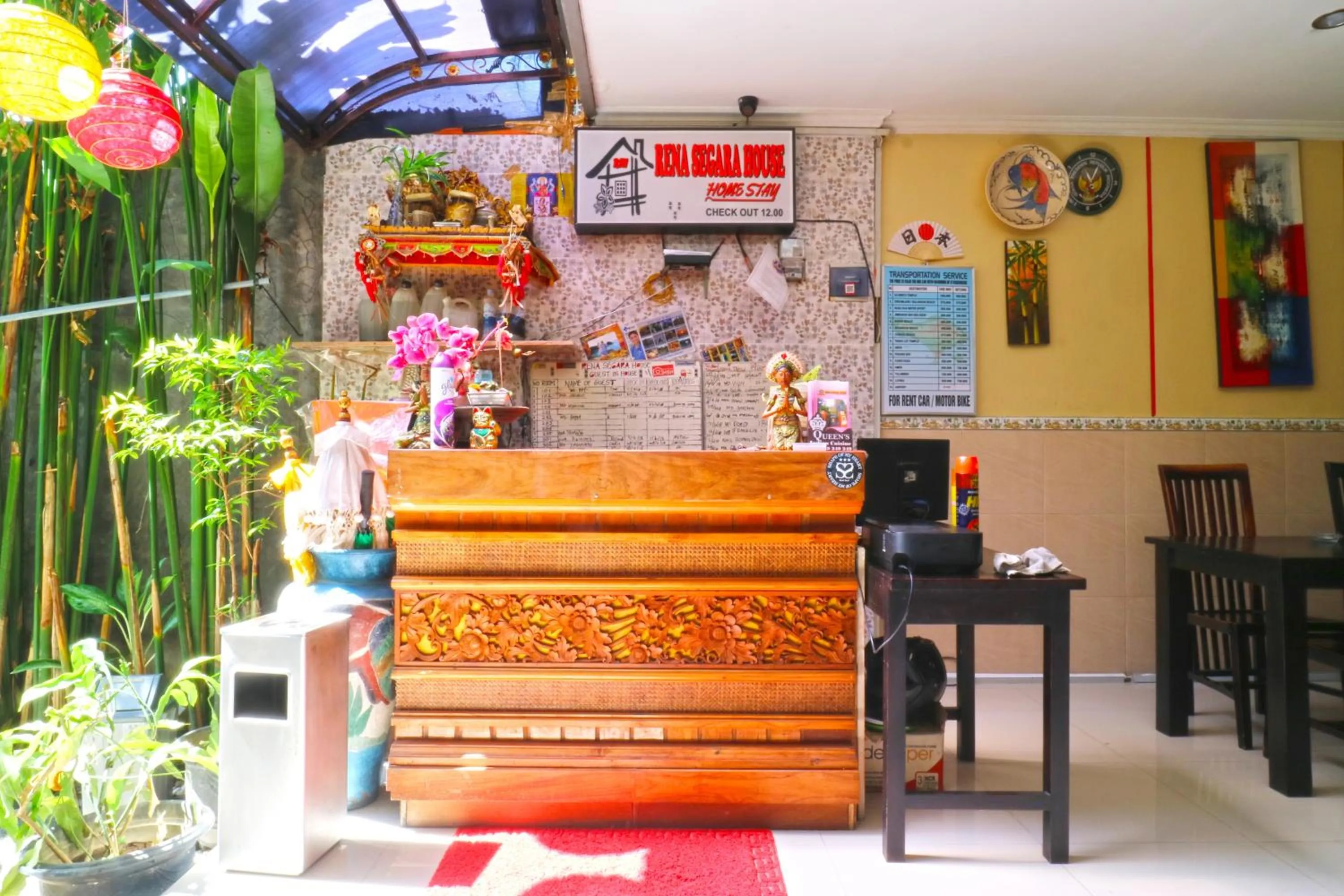 Lobby or reception in Rena Segara House Kuta
