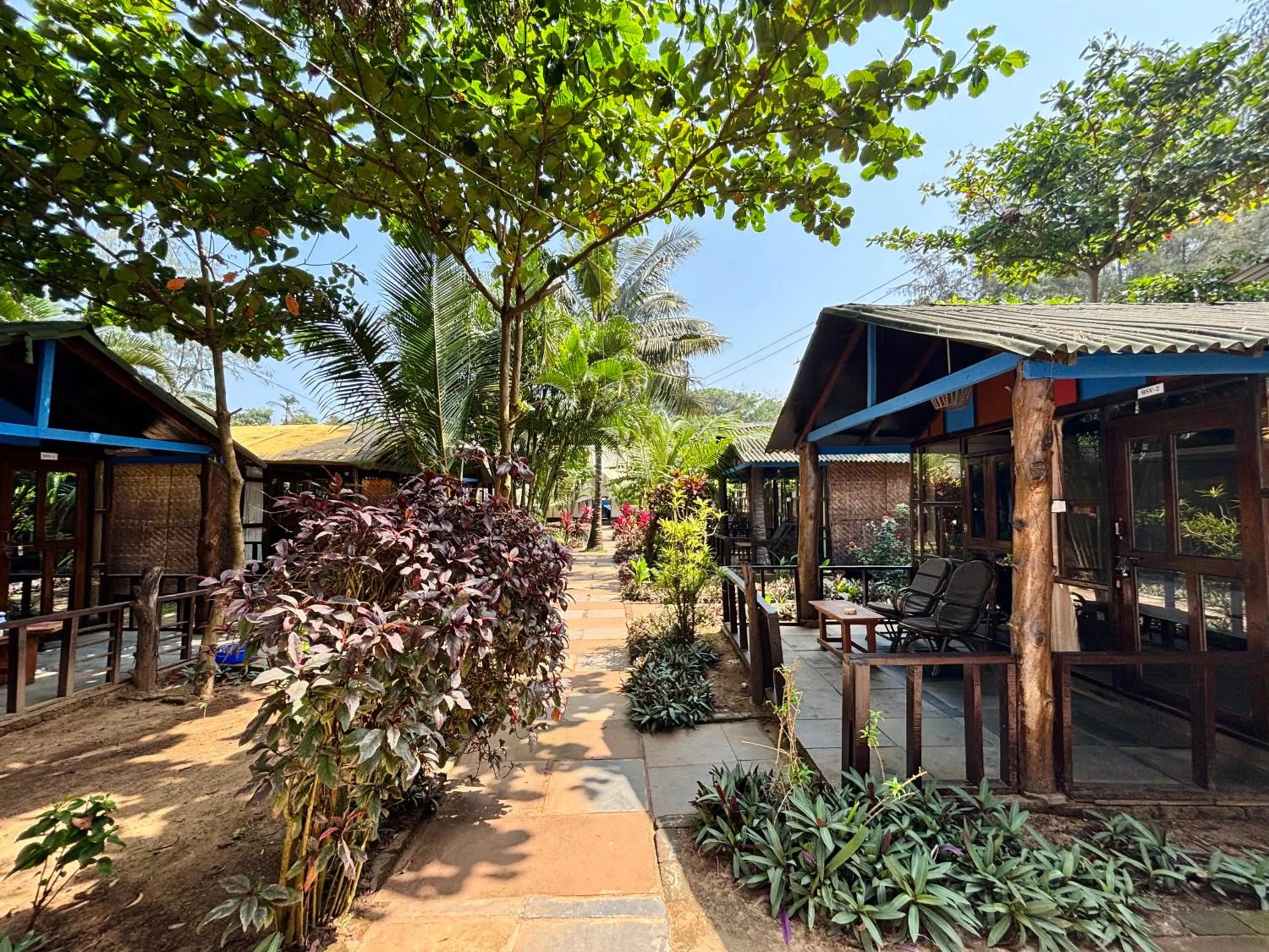 Garden view in Peace Garden Beach Resort