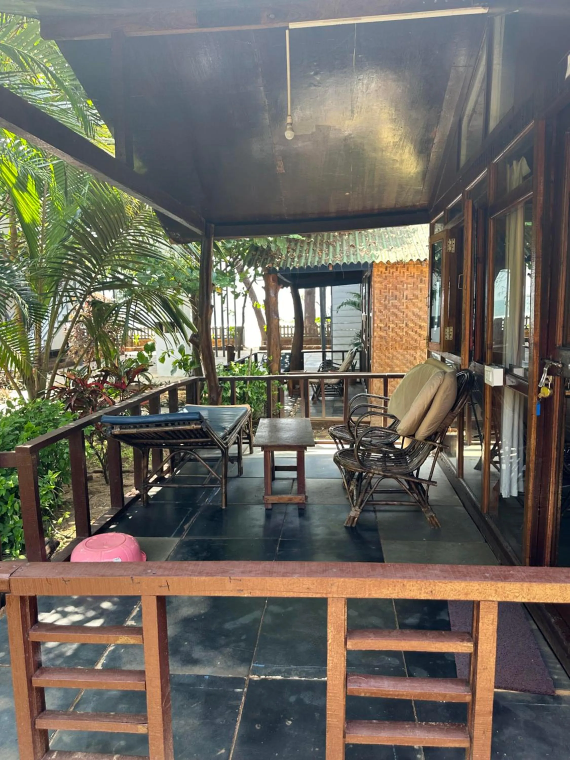 Living room in Peace Garden Beach Resort