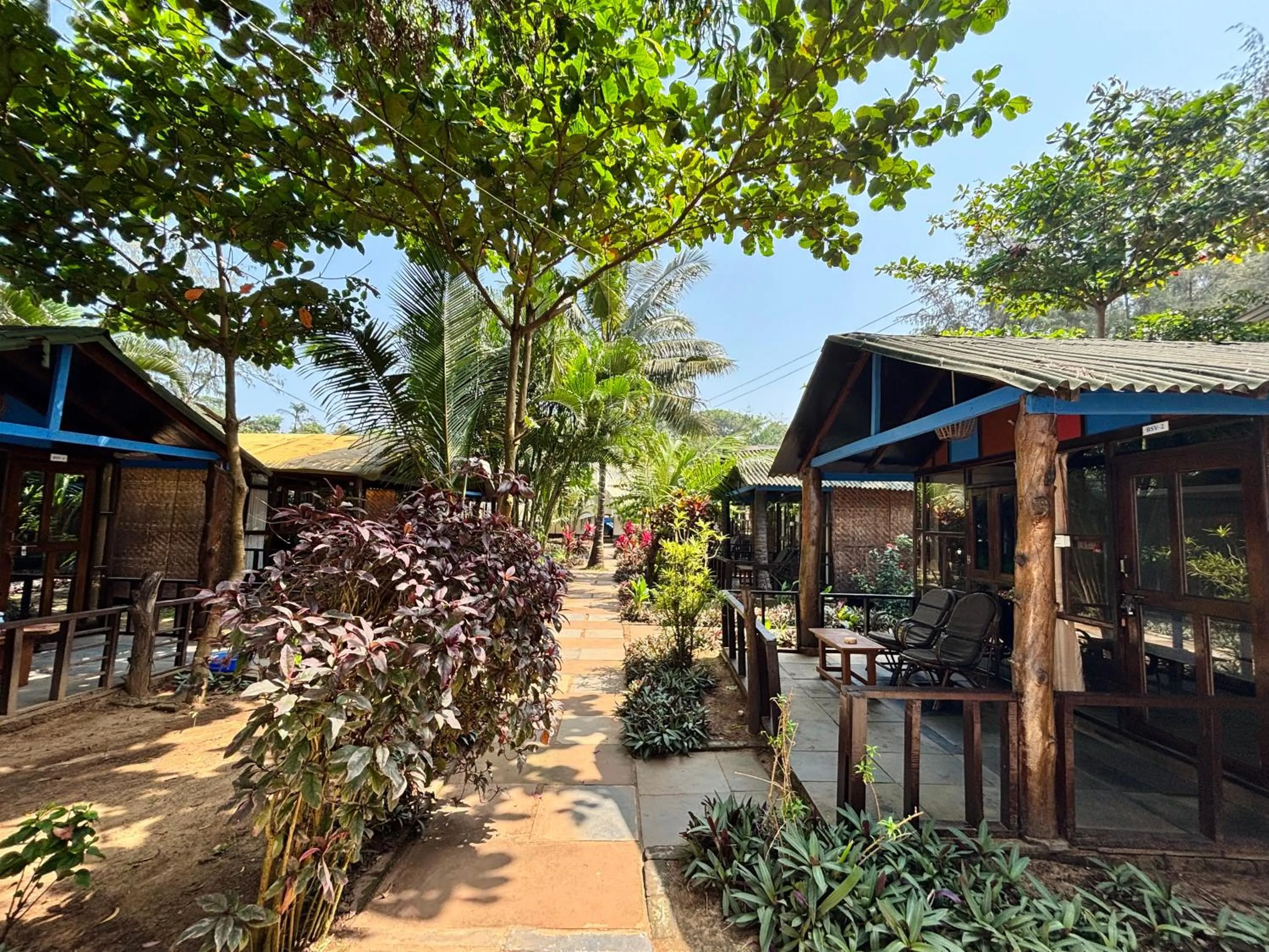 Garden view in Peace Garden Beach Resort