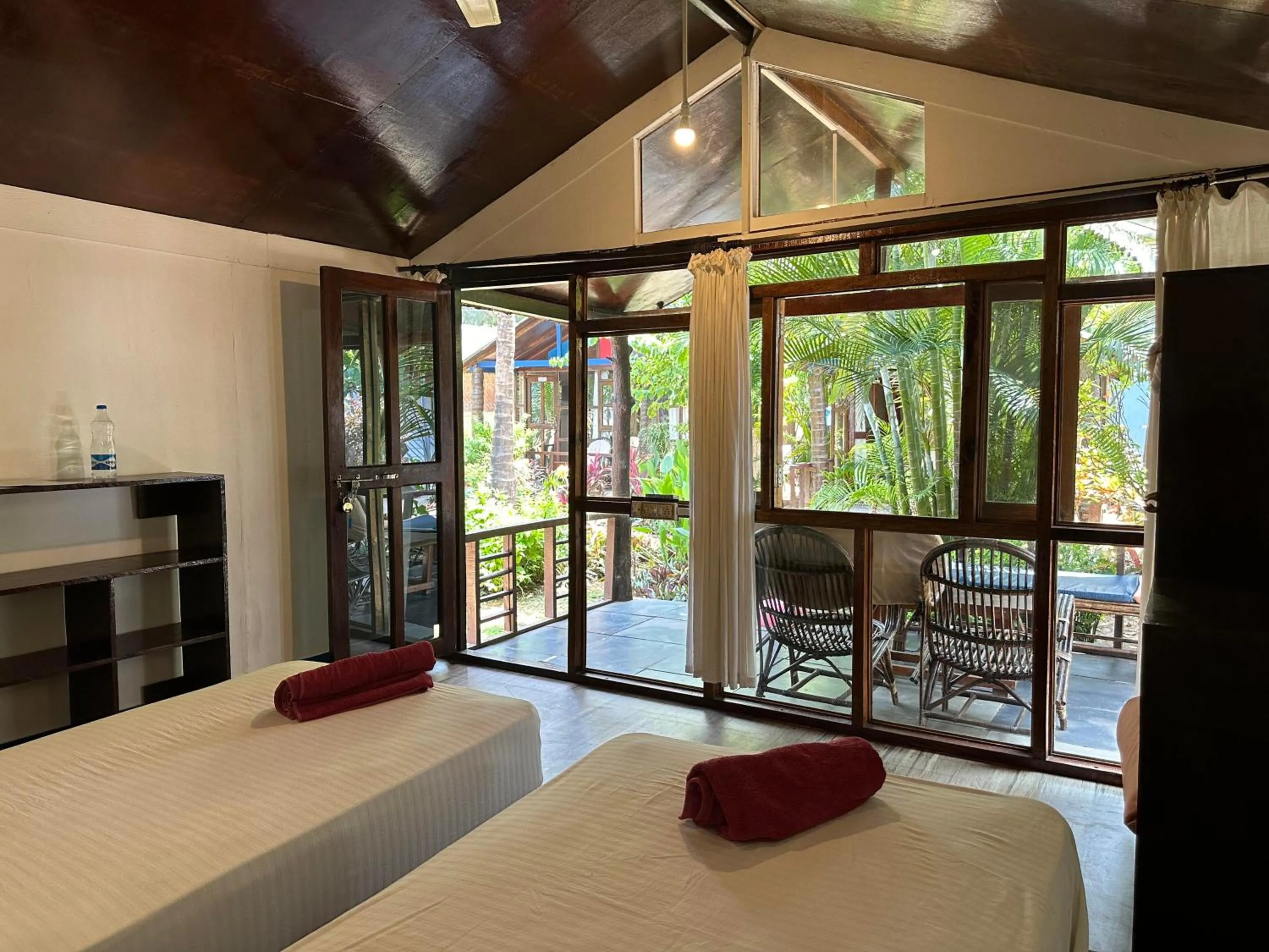 View (from property/room), Bed in Peace Garden Beach Resort