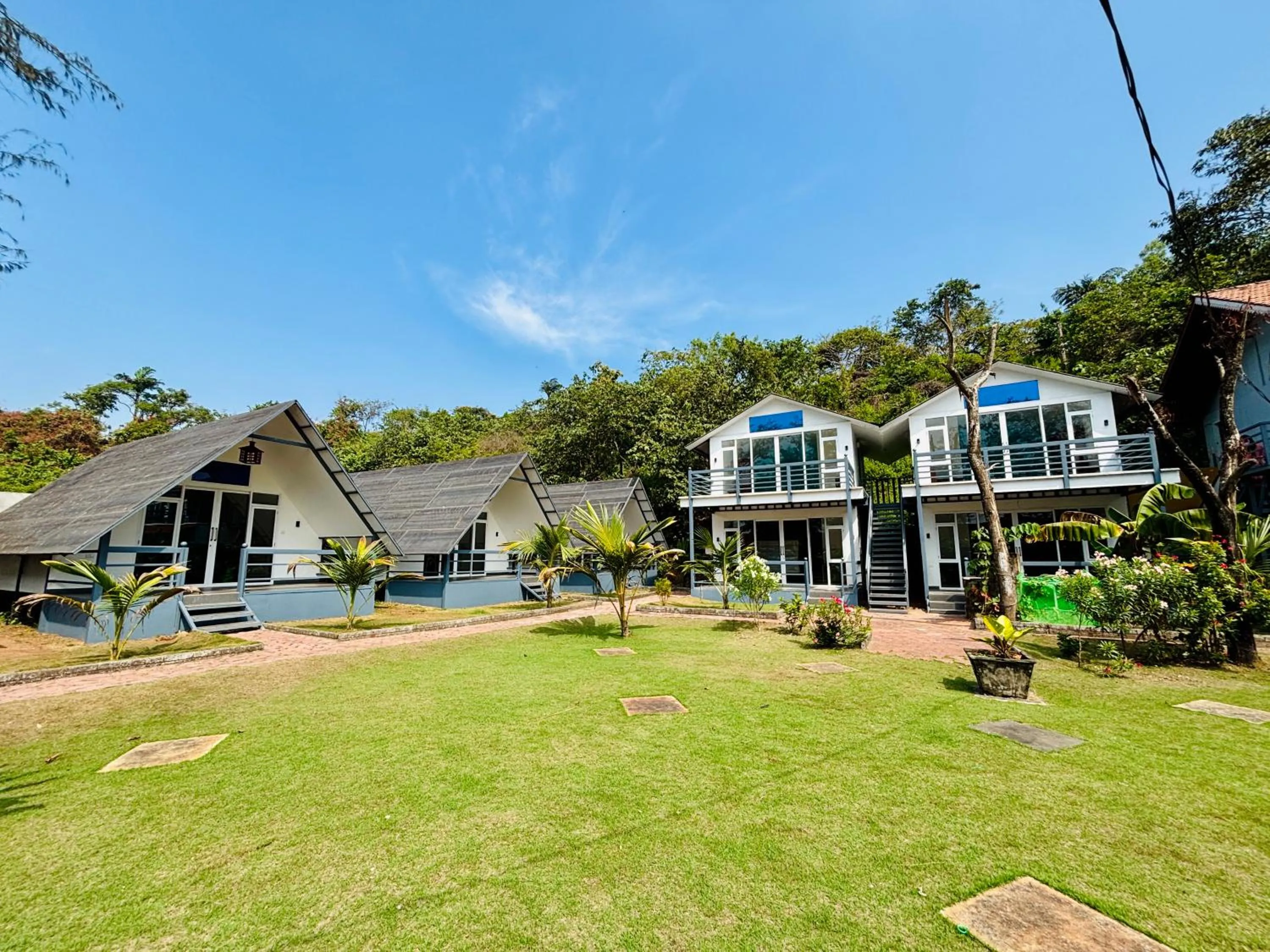 Garden view in Peace Garden Beach Resort