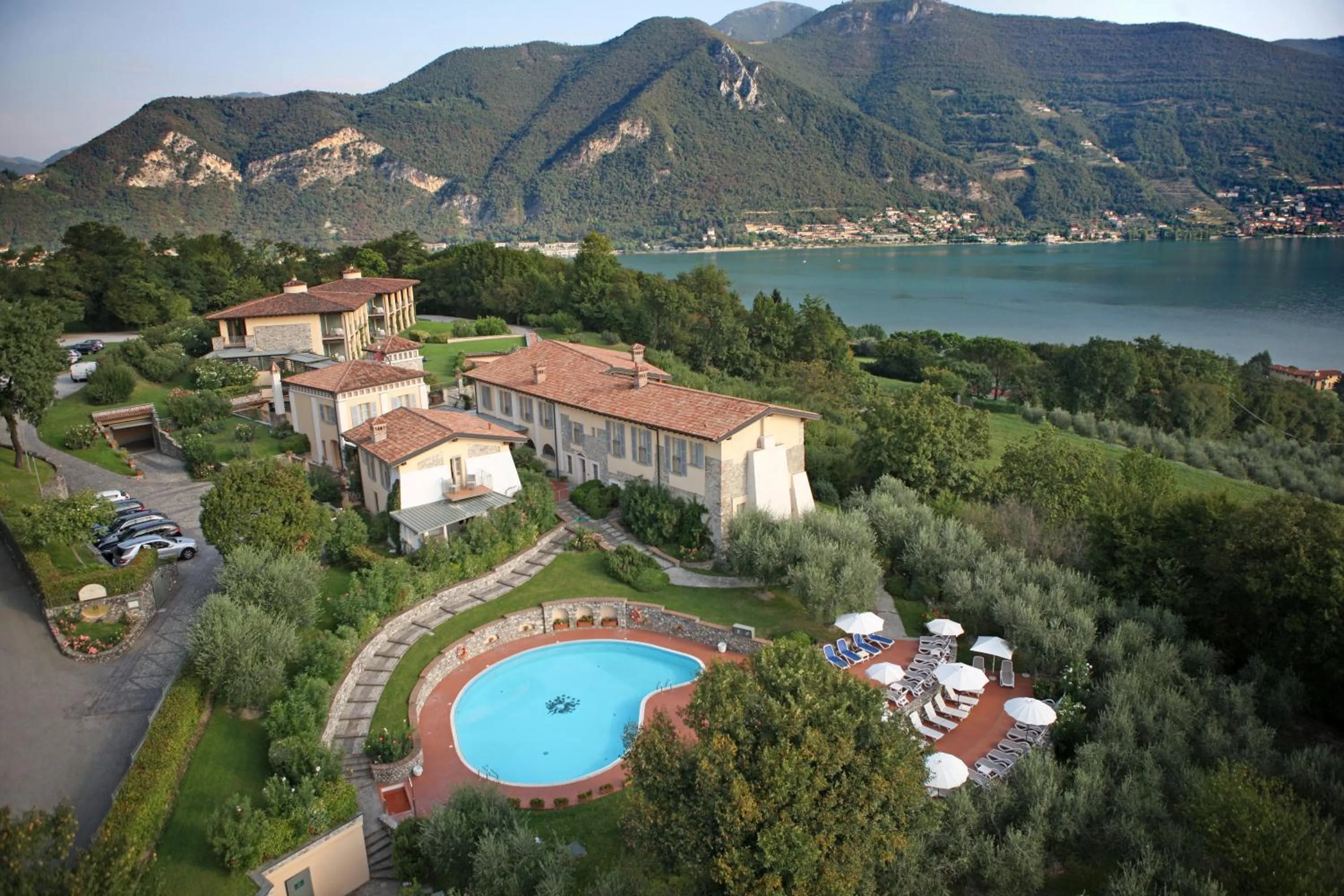 Lake view in Romantik Hotel Relais Mirabella Iseo