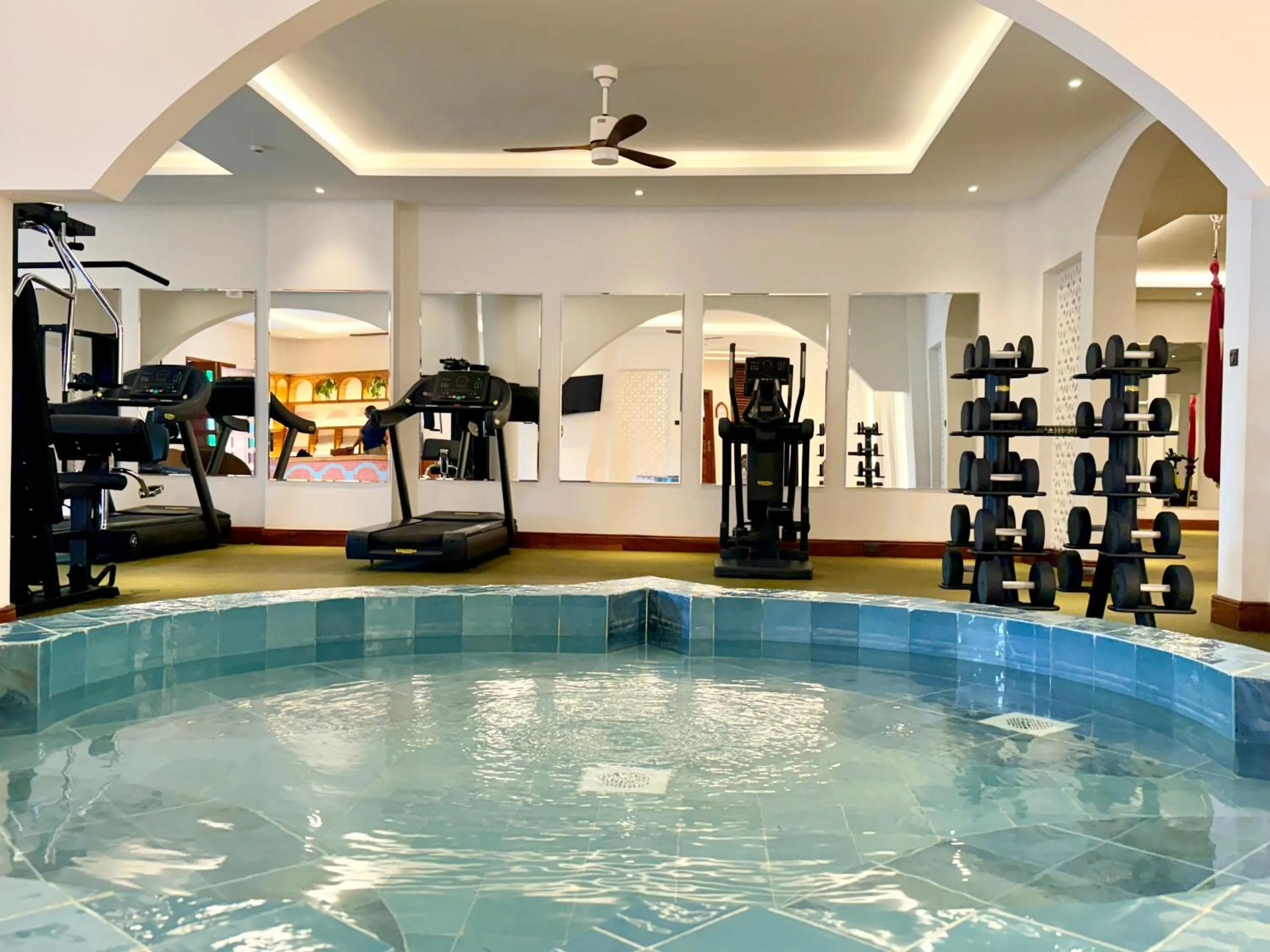 Fitness centre/facilities in Shukran Palace